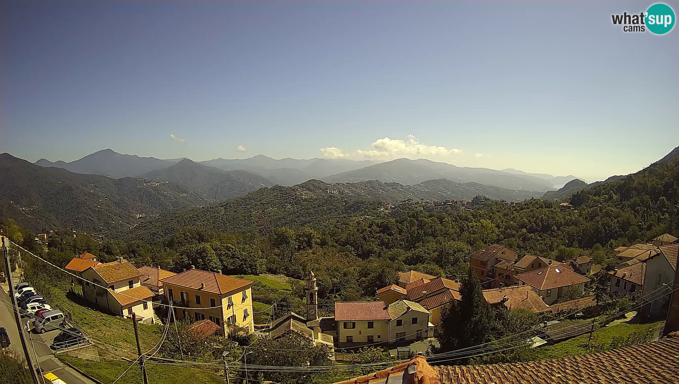 Live webcam Chiavari – Villa Oneto – Leivi