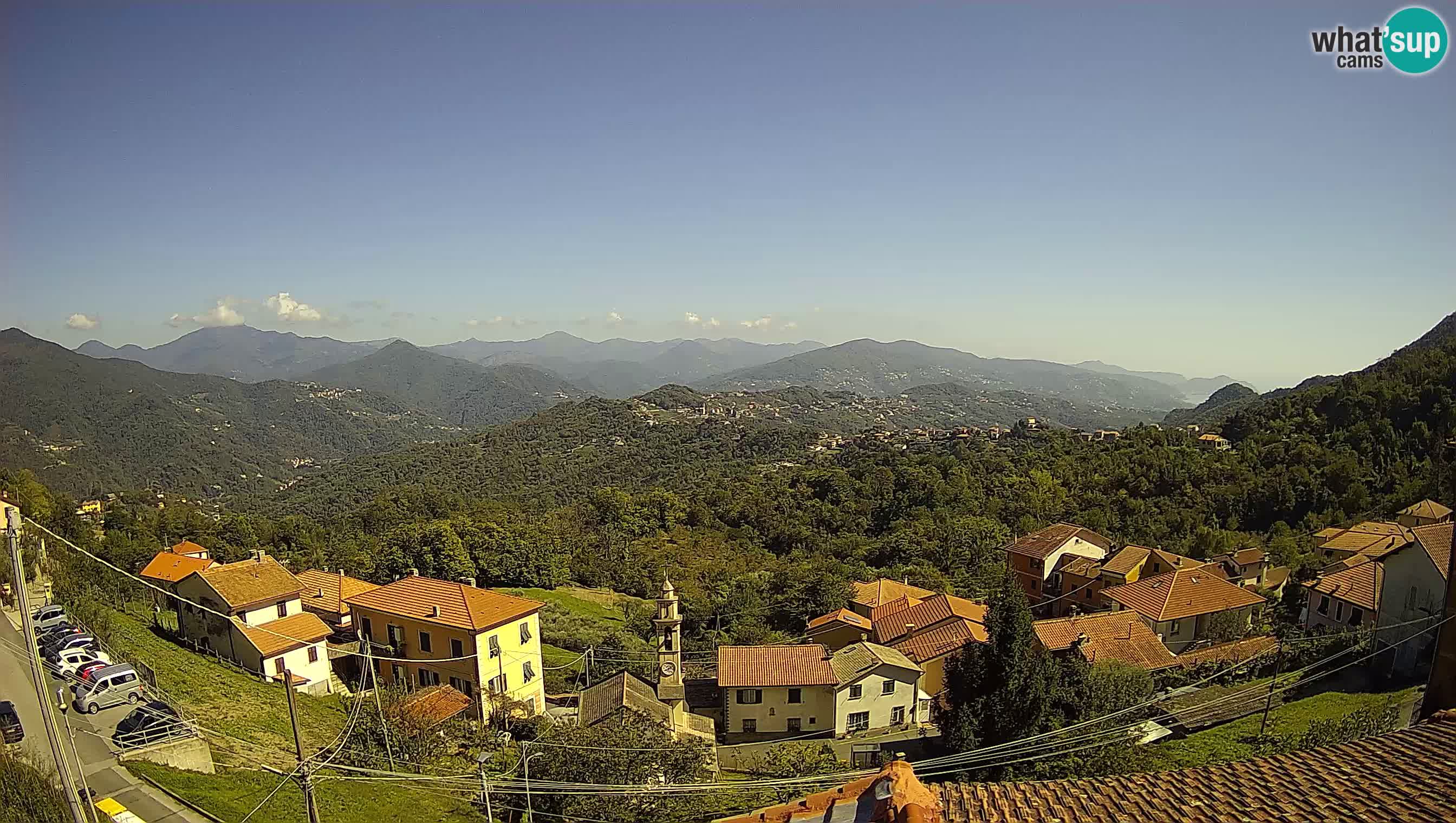 Live webcam Chiavari – Villa Oneto – Leivi