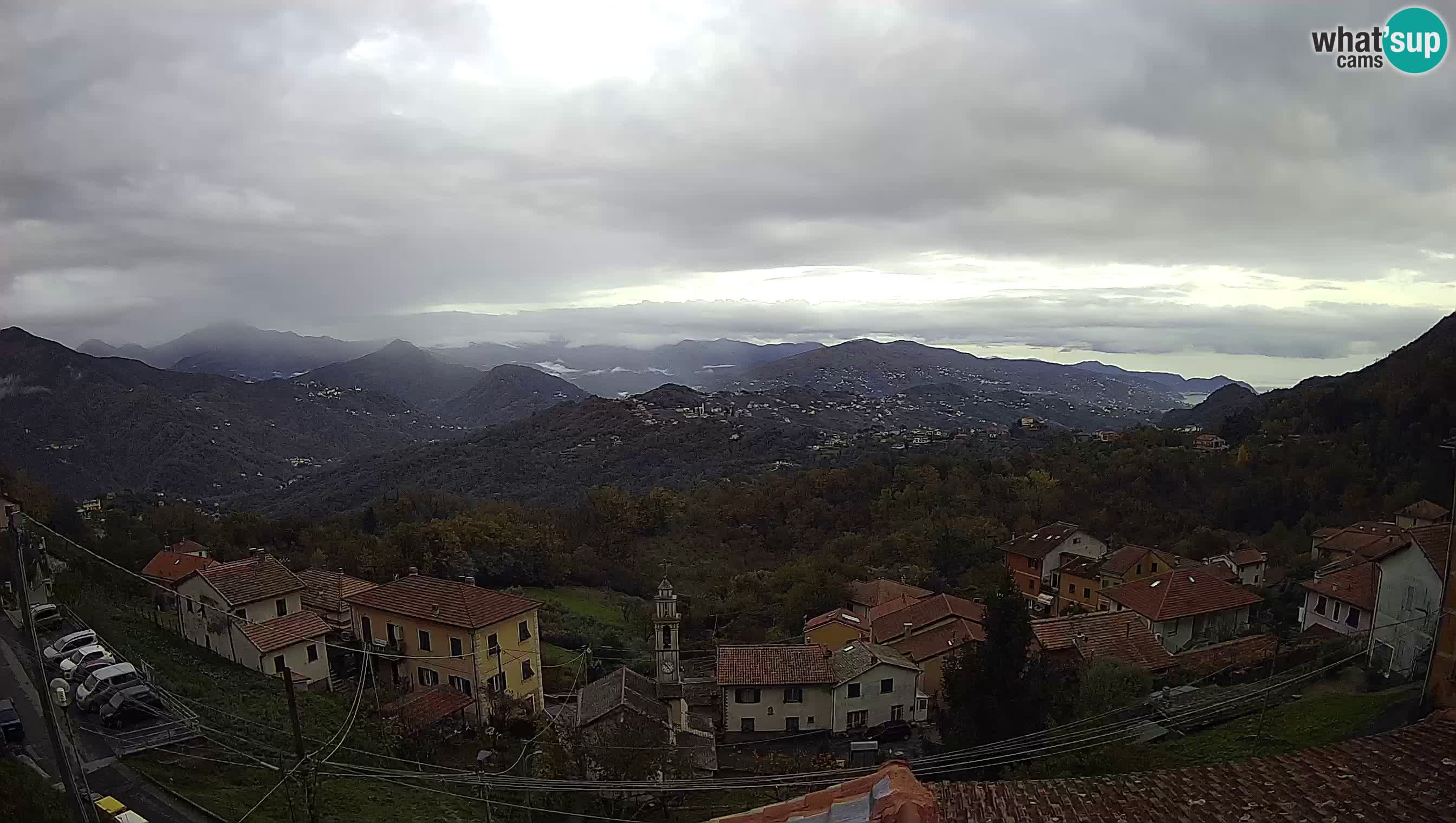 Live webcam Chiavari – Villa Oneto – Leivi