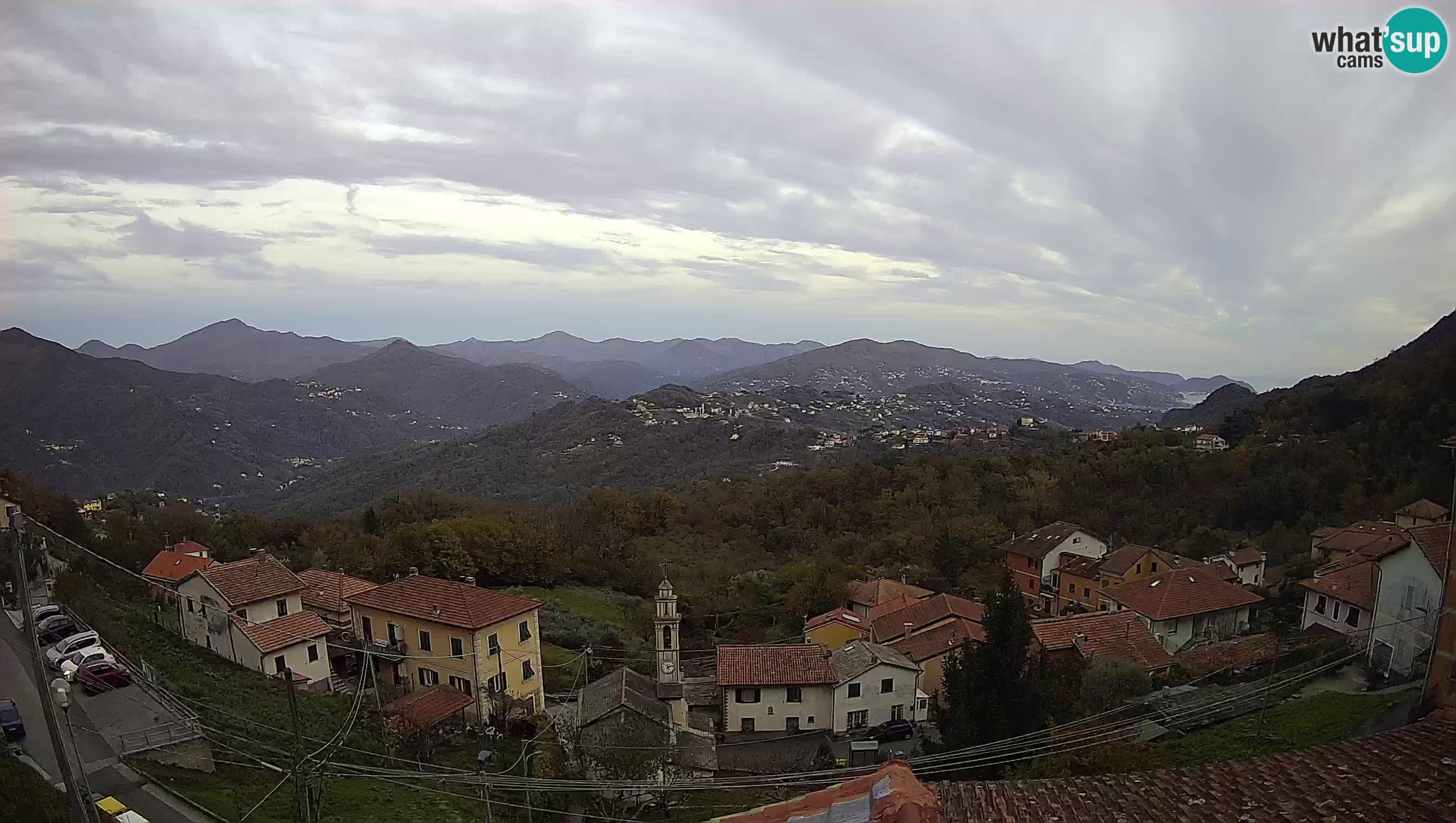 Live webcam Chiavari – Villa Oneto – Leivi
