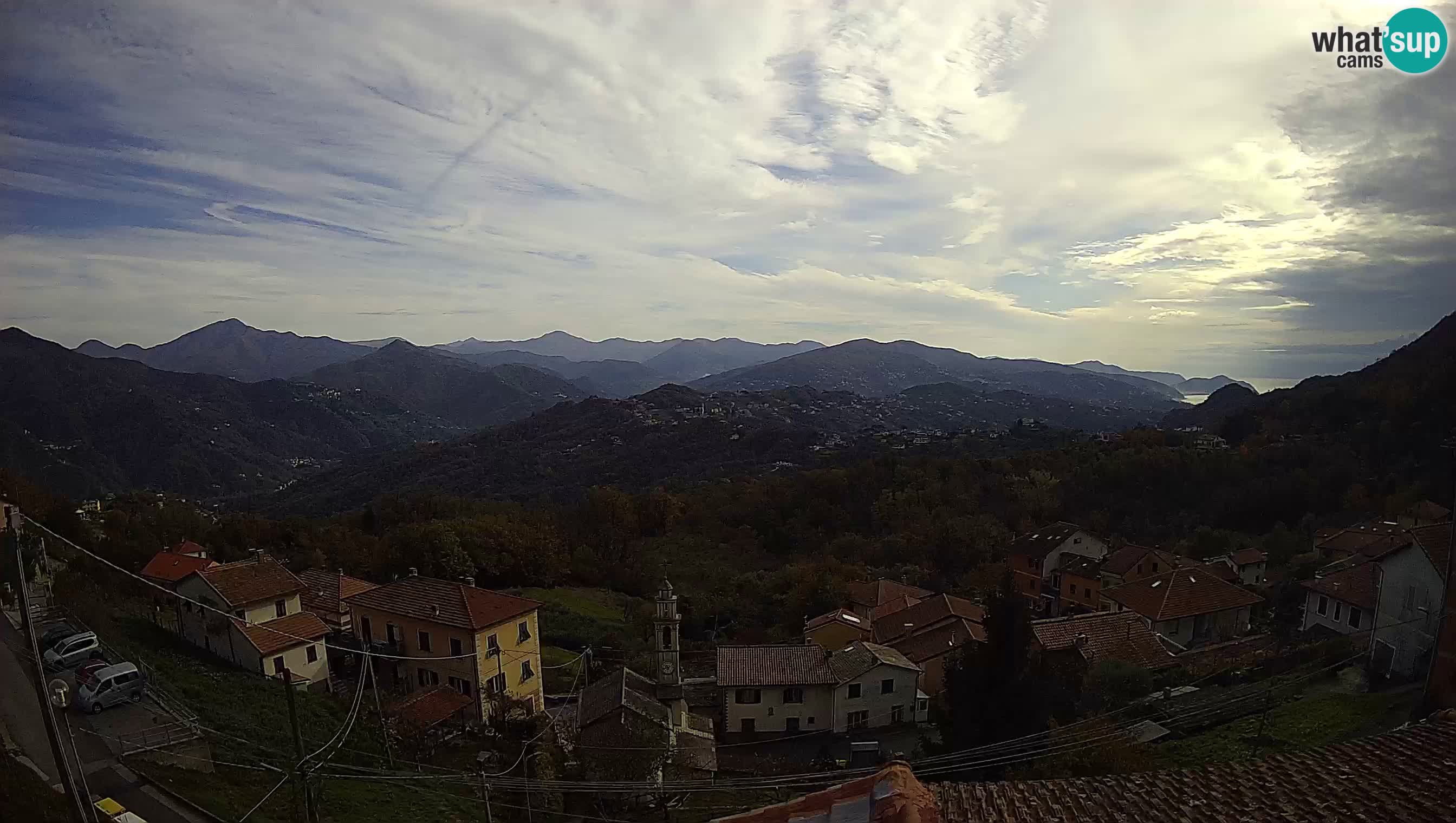 Live webcam Chiavari – Villa Oneto – Leivi