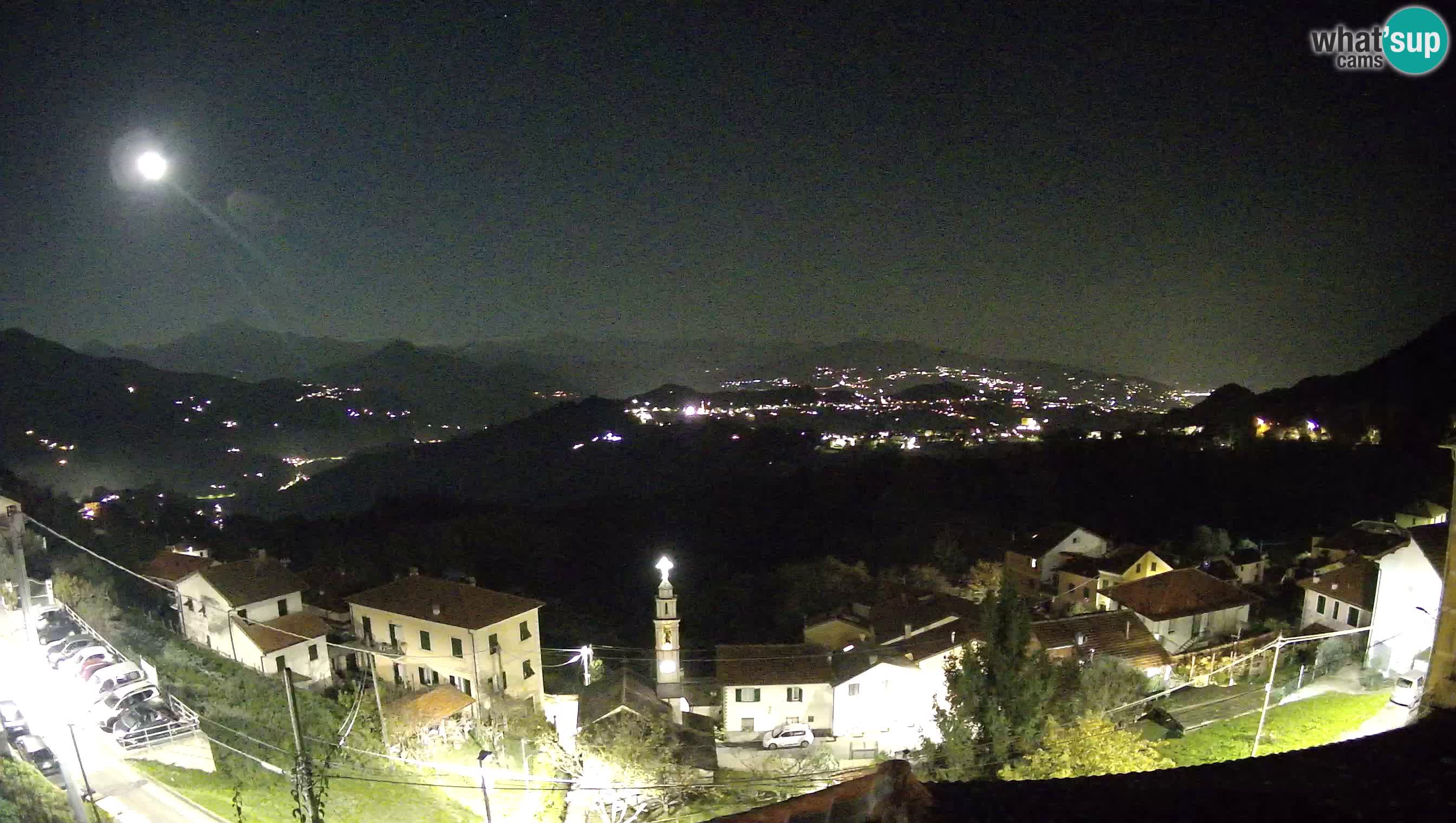 Live webcam Chiavari – Villa Oneto – Leivi