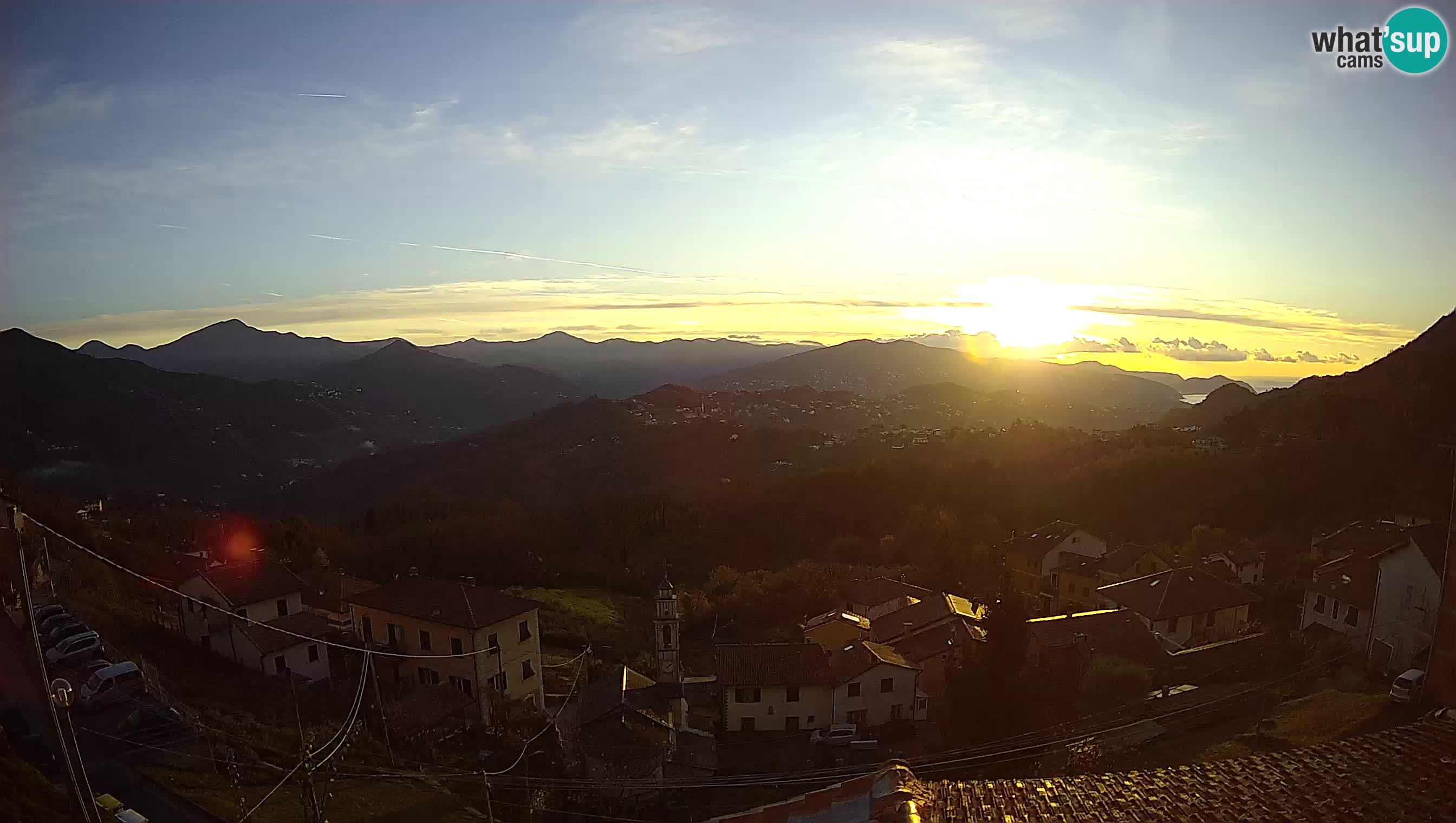 Live webcam Chiavari – Villa Oneto – Leivi