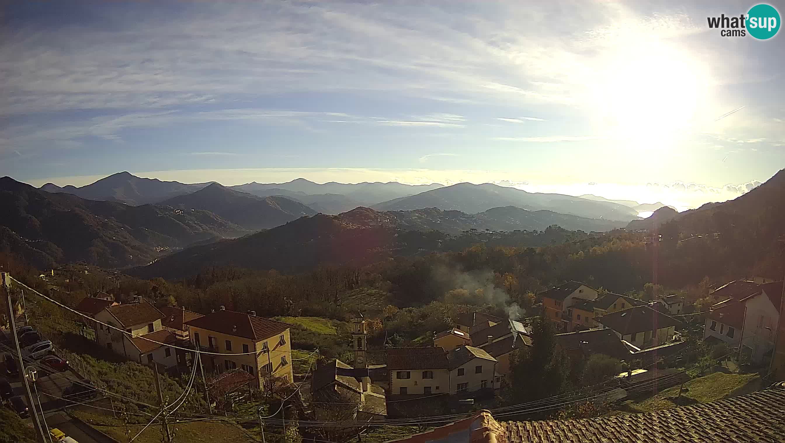 Live webcam Chiavari – Villa Oneto – Leivi