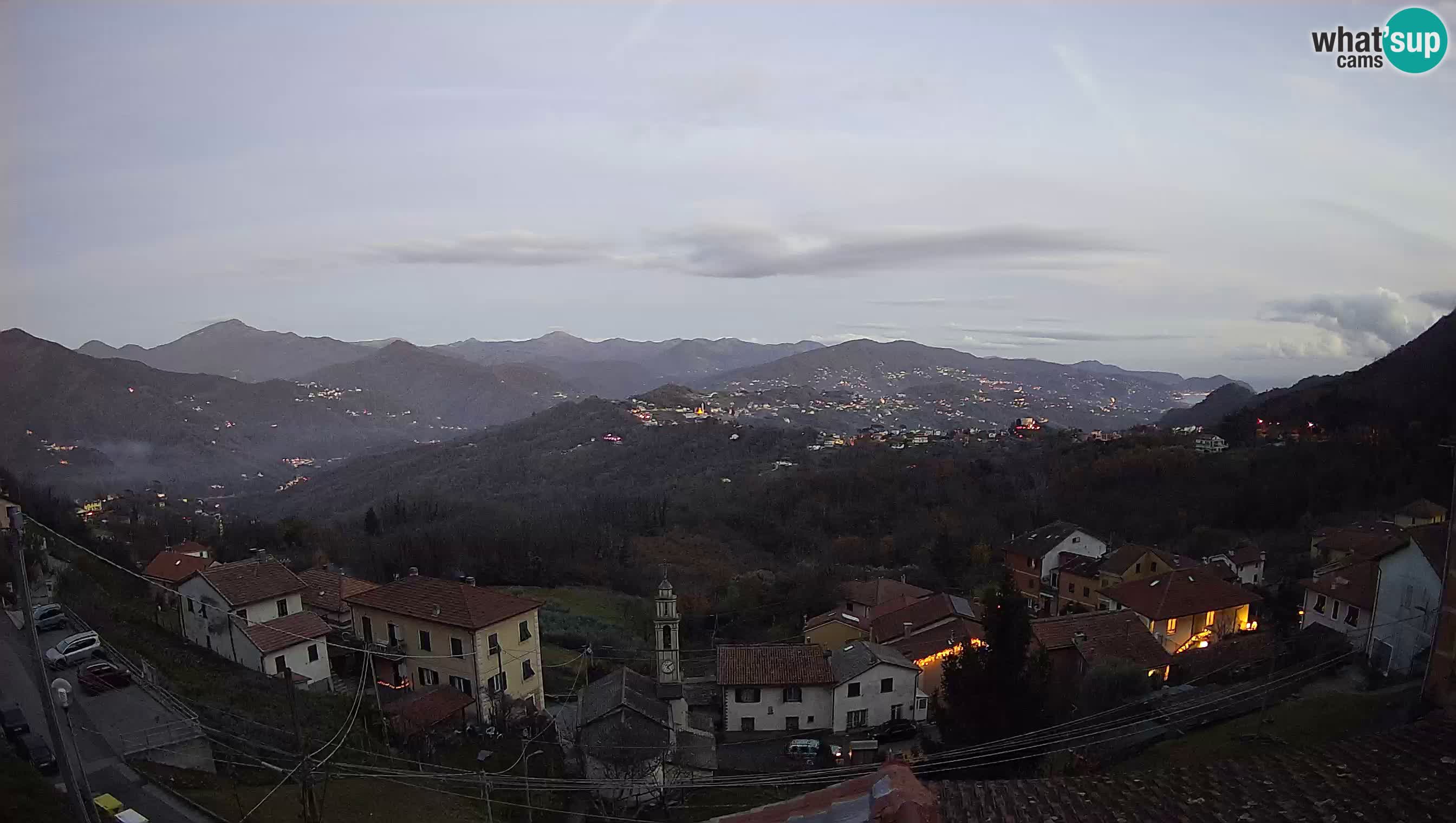 Live webcam Chiavari – Villa Oneto – Leivi