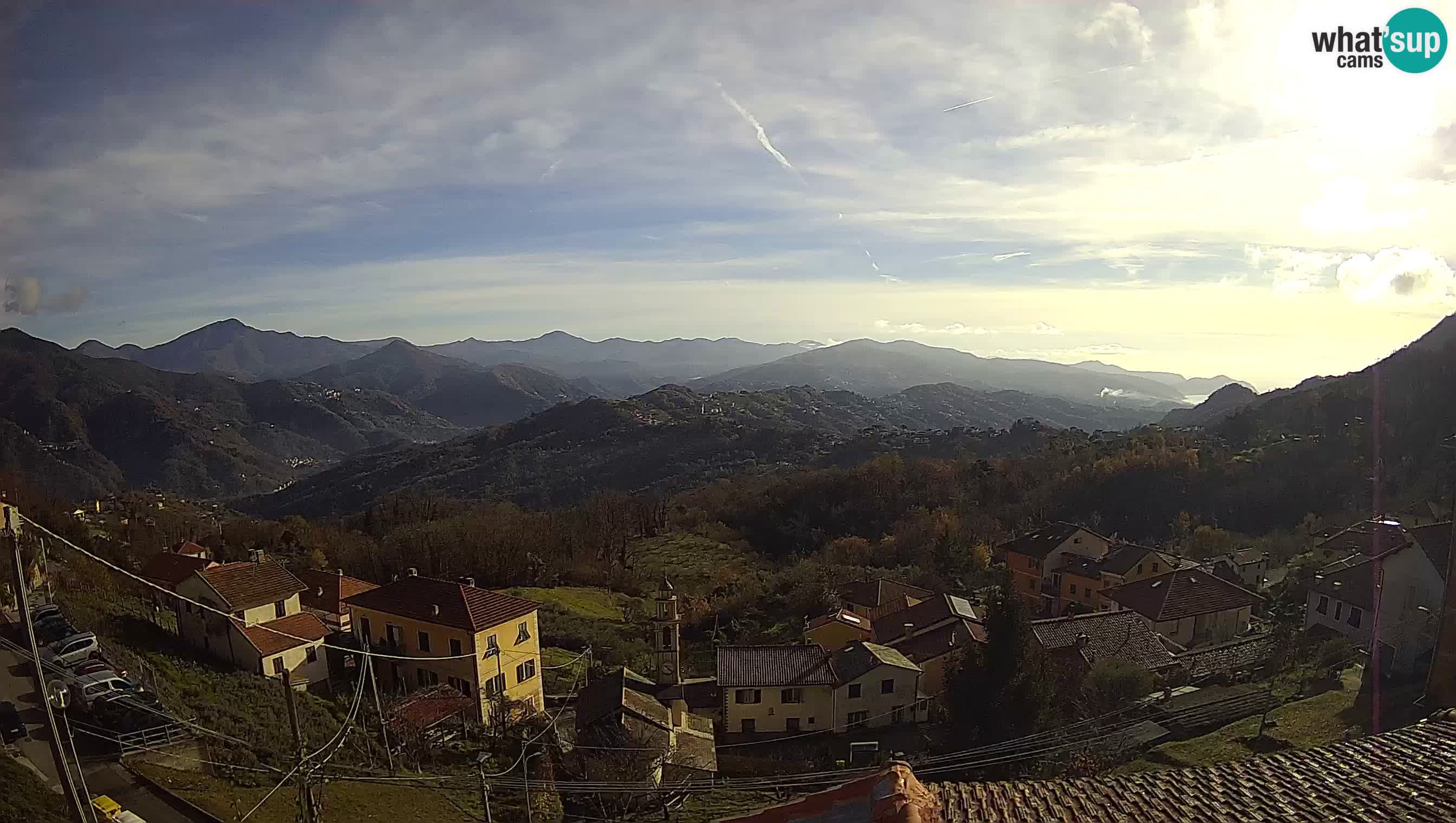 Live webcam Chiavari – Villa Oneto – Leivi