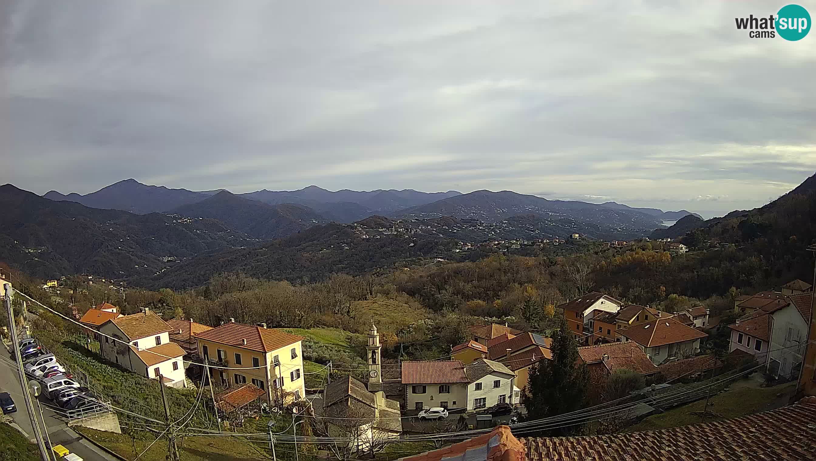 Live webcam Chiavari – Villa Oneto – Leivi