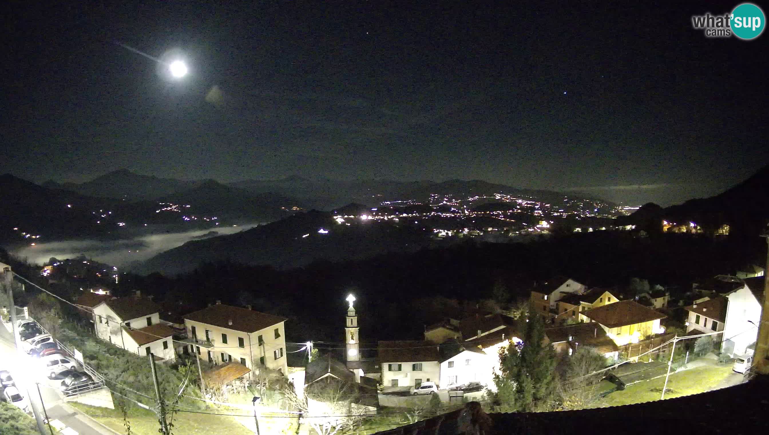 Live webcam Chiavari – Villa Oneto – Leivi