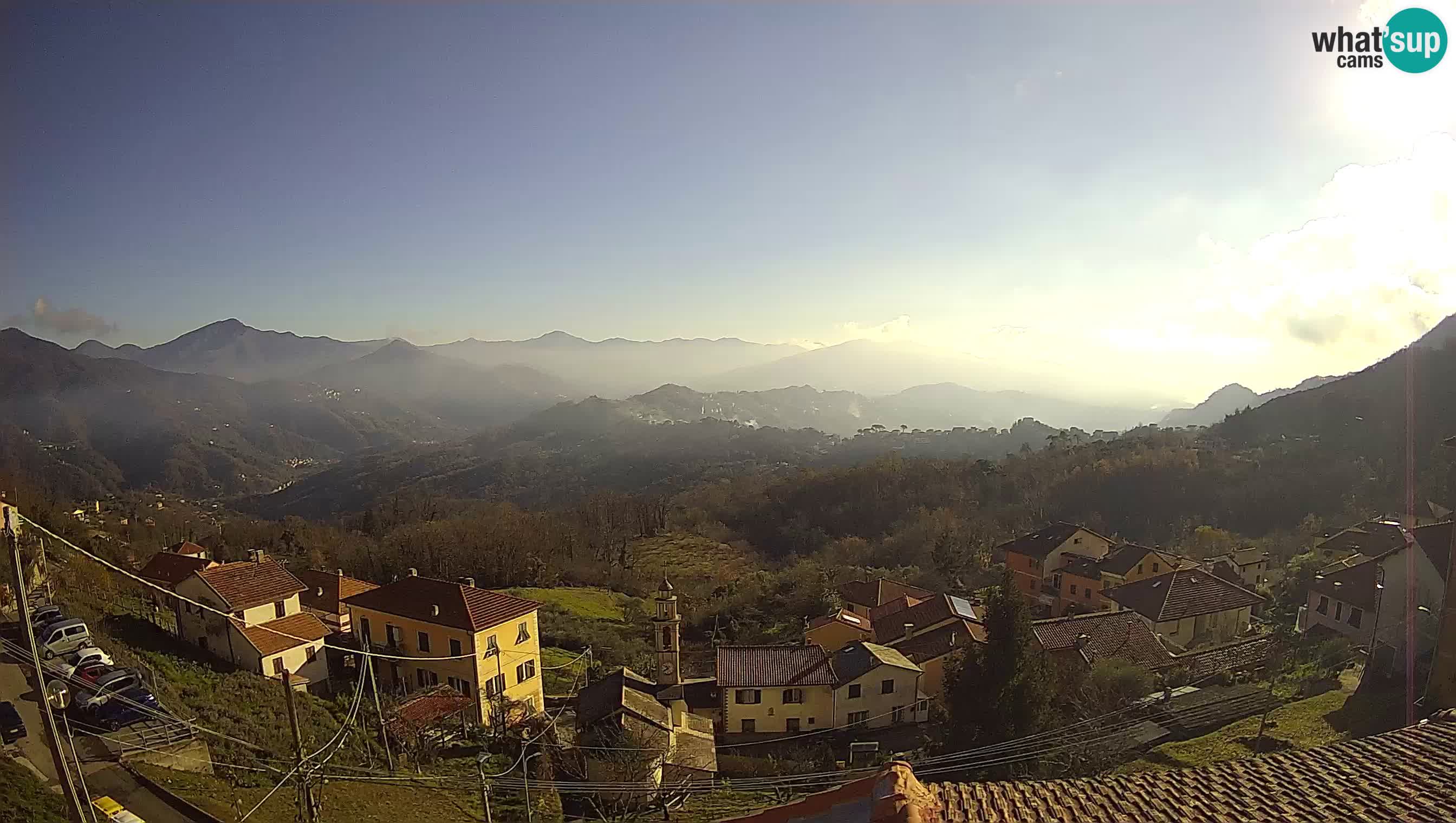 Live webcam Chiavari – Villa Oneto – Leivi