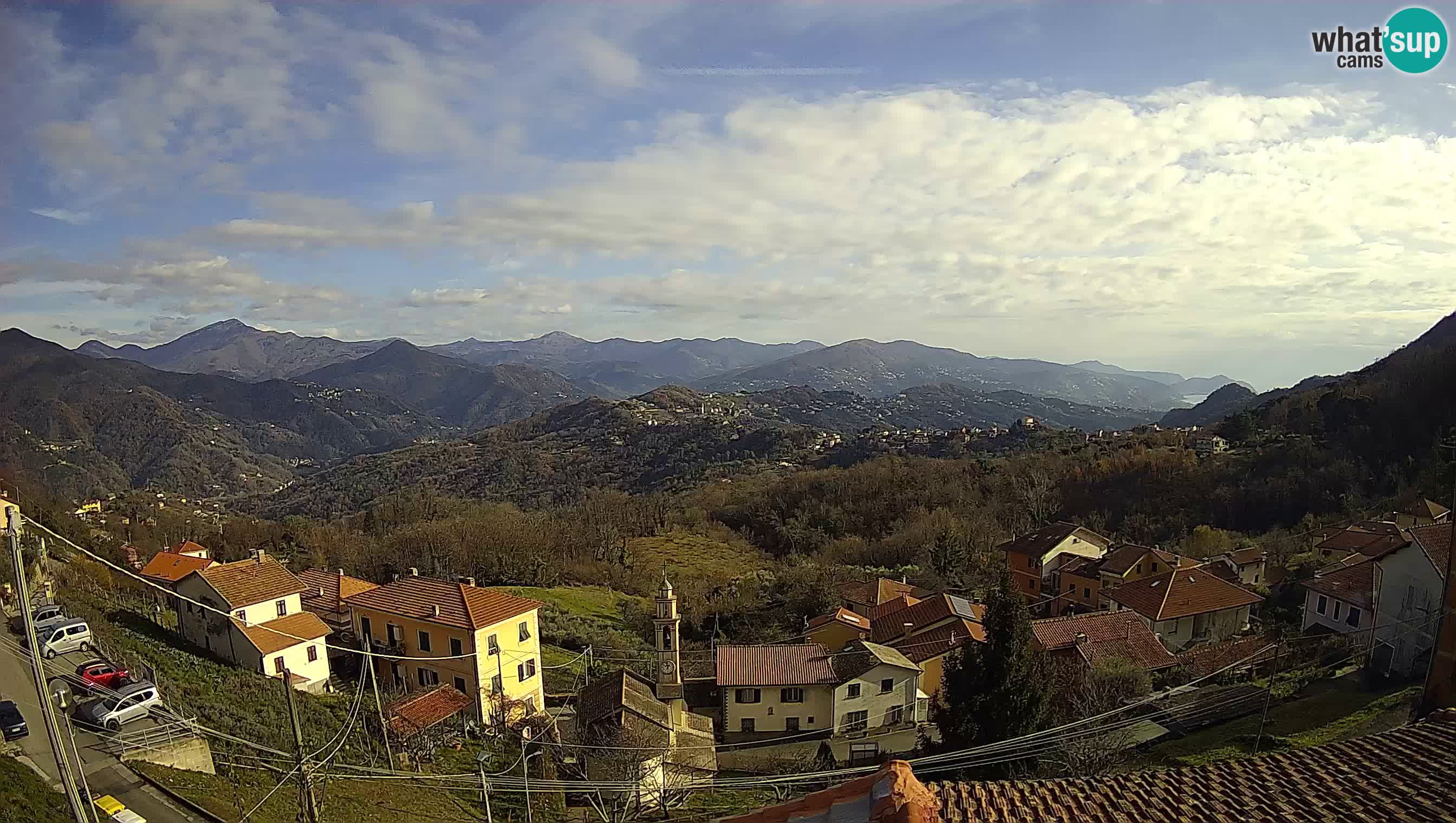 Live webcam Chiavari – Villa Oneto – Leivi