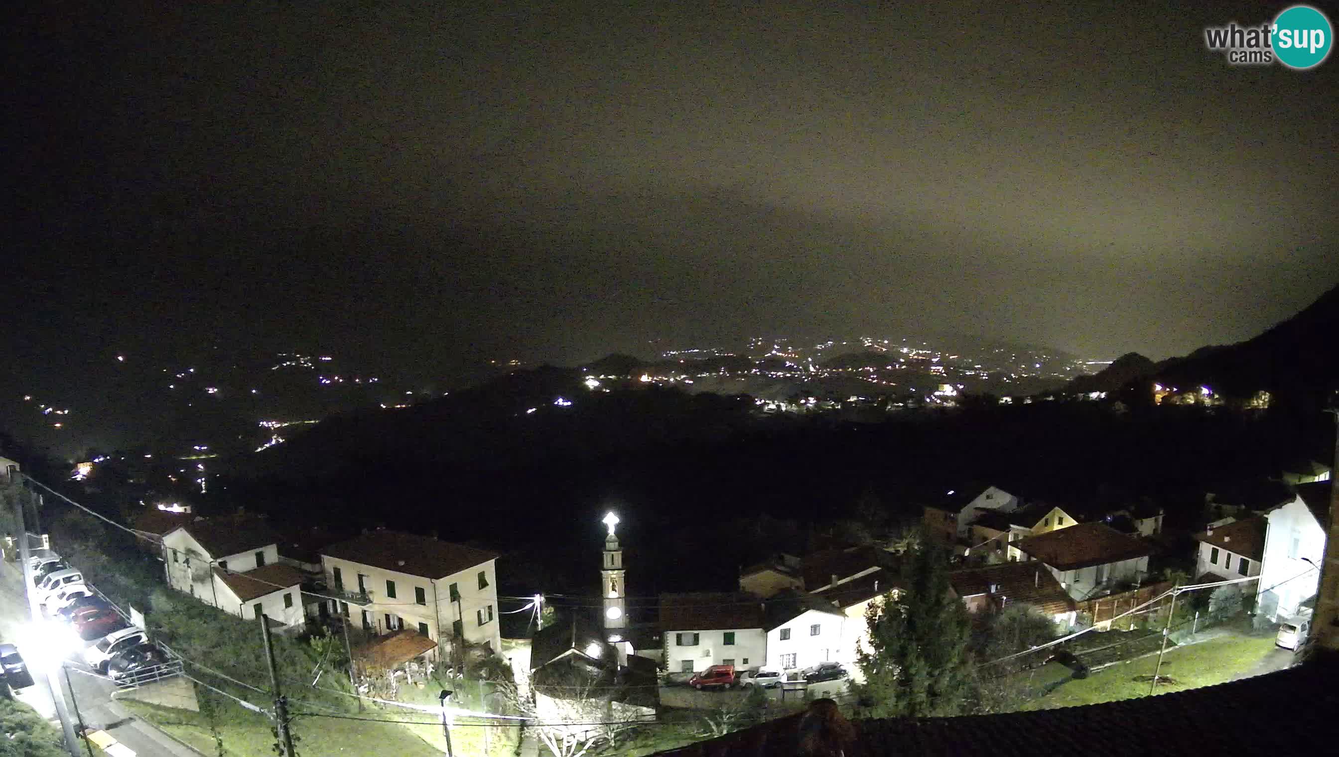 Live webcam Chiavari – Villa Oneto – Leivi
