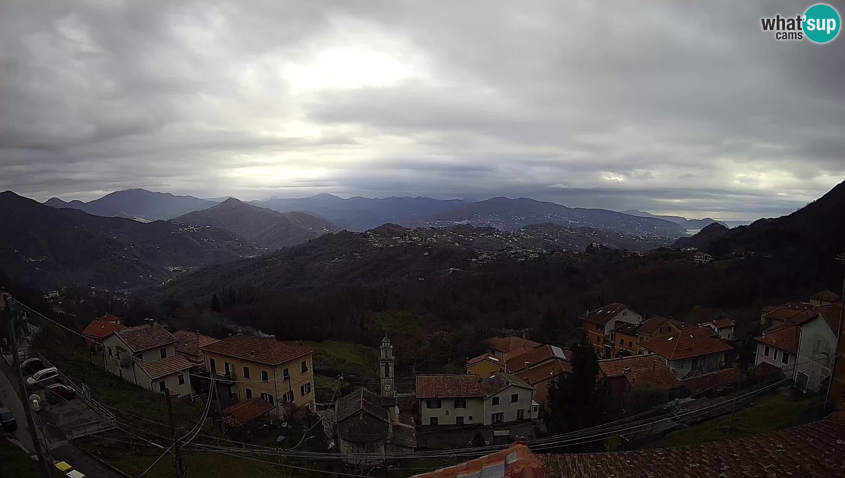 Live webcam Chiavari – Villa Oneto – Leivi