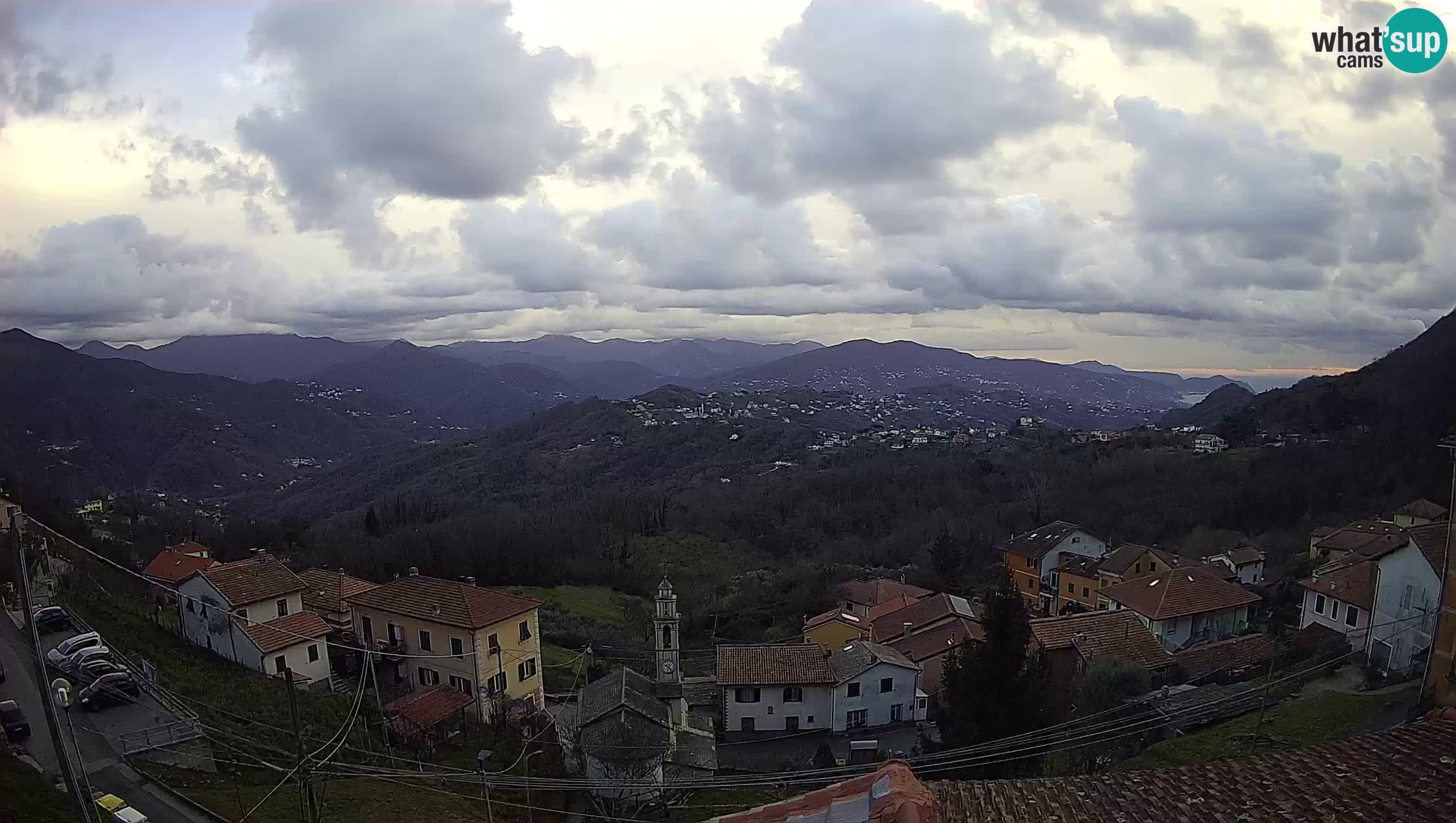 Live webcam Chiavari – Villa Oneto – Leivi