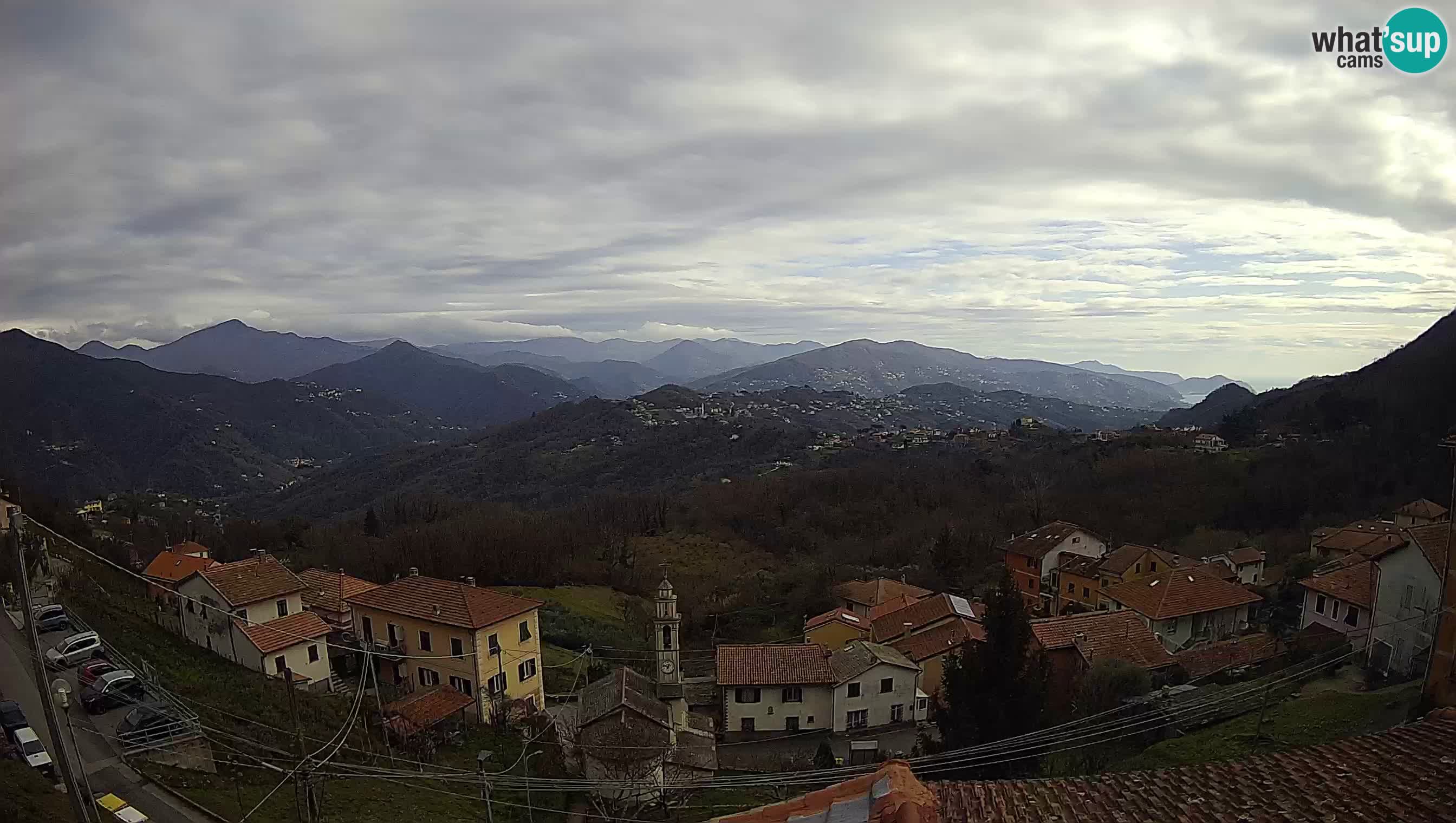 Live webcam Chiavari – Villa Oneto – Leivi