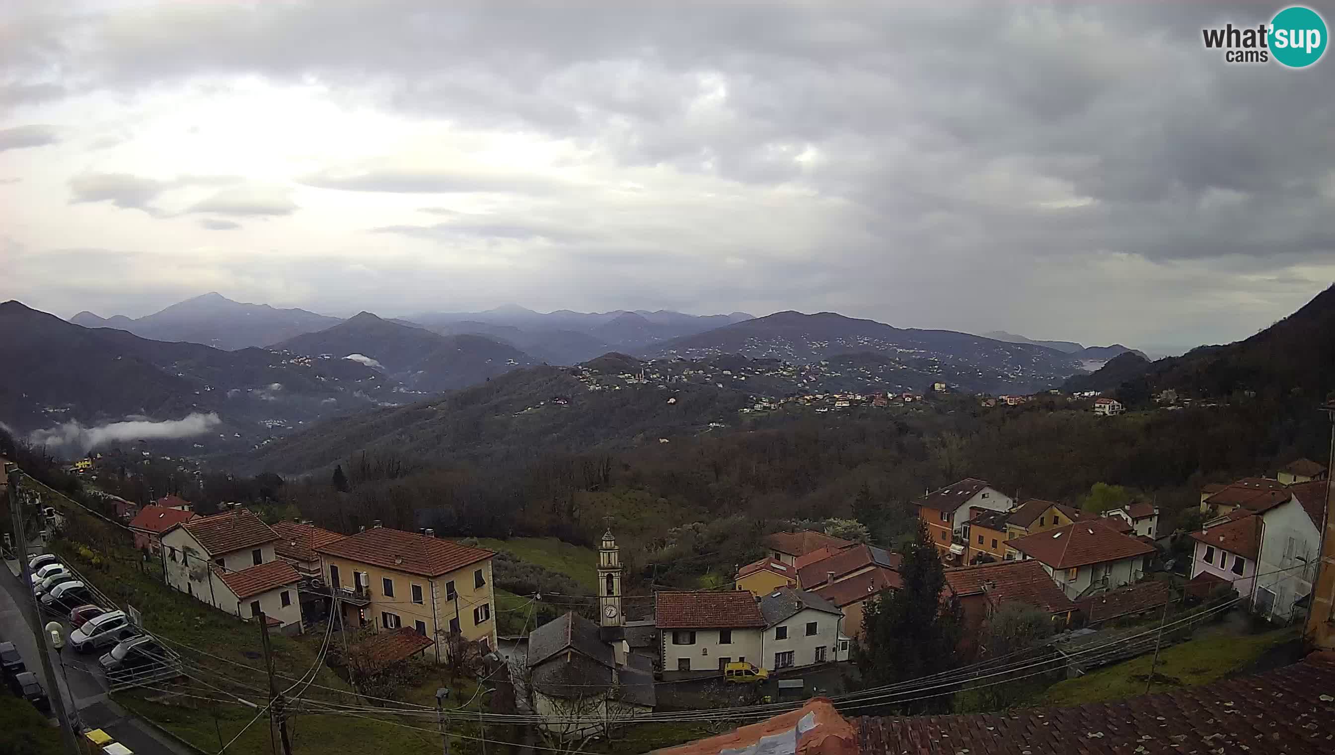 Live webcam Chiavari – Villa Oneto – Leivi