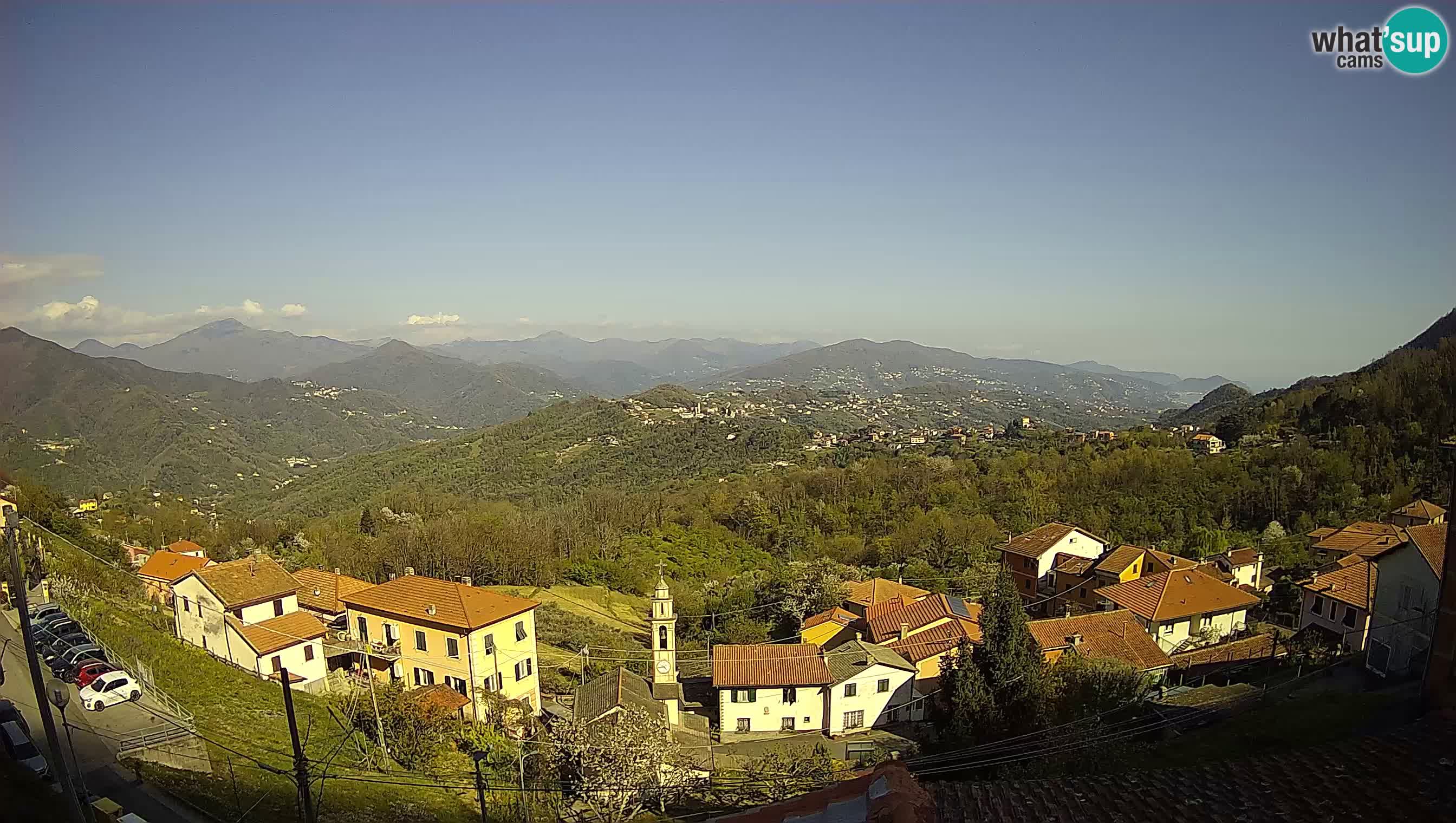 Live webcam Chiavari – Villa Oneto – Leivi