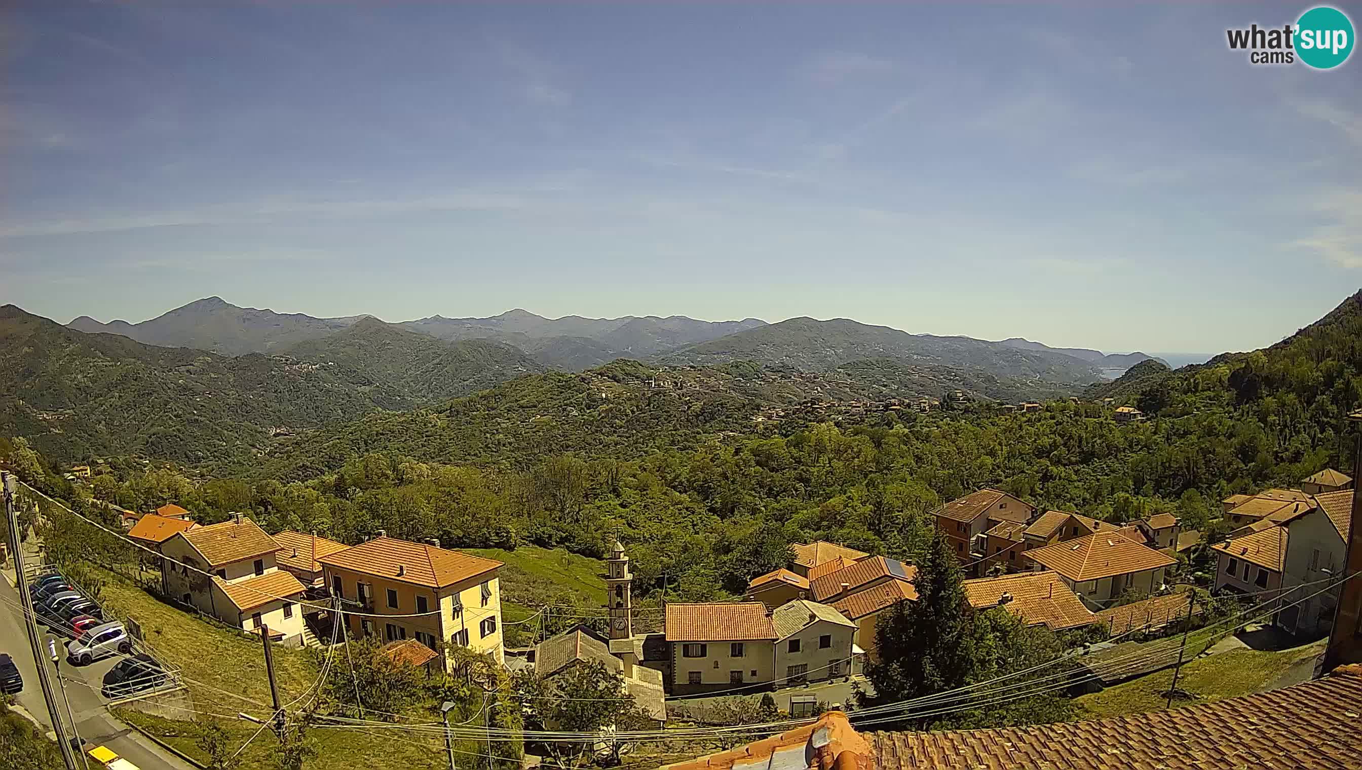 Live webcam Chiavari – Villa Oneto – Leivi