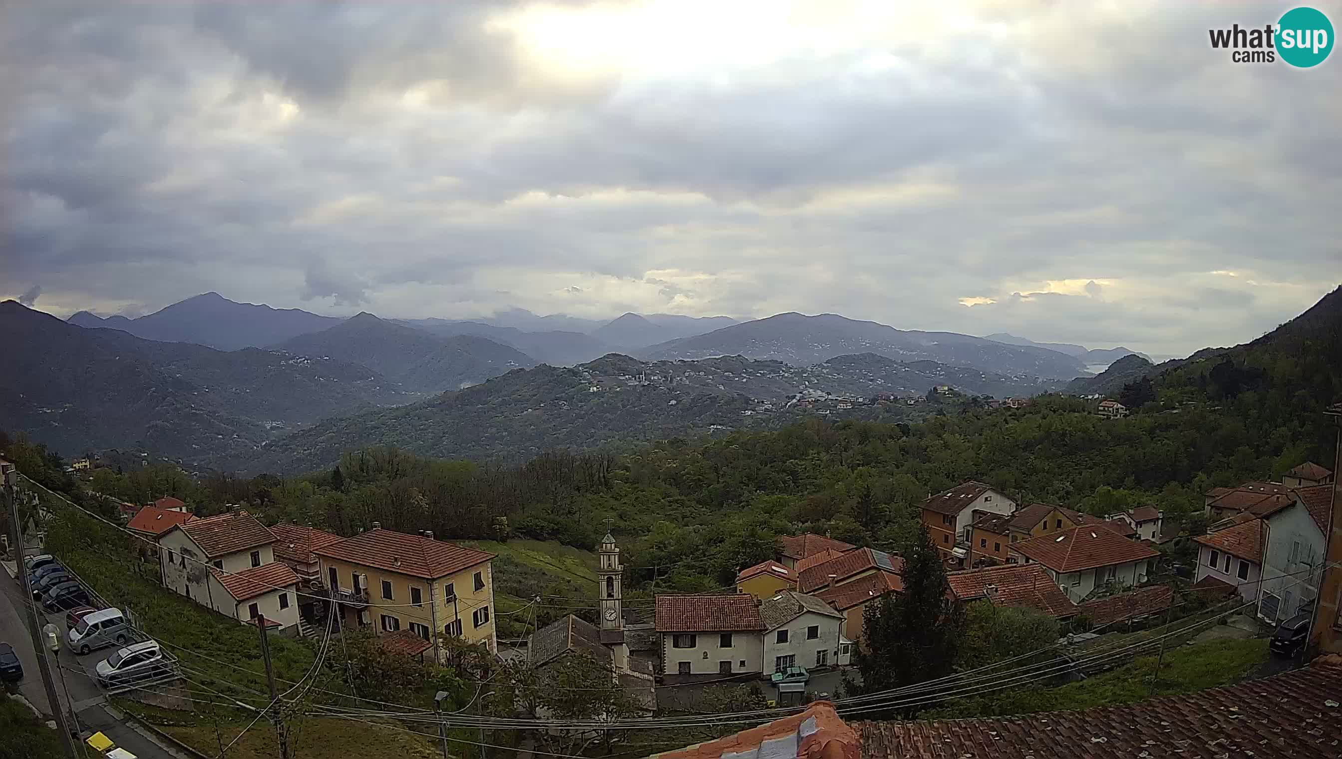 Live webcam Chiavari – Villa Oneto – Leivi