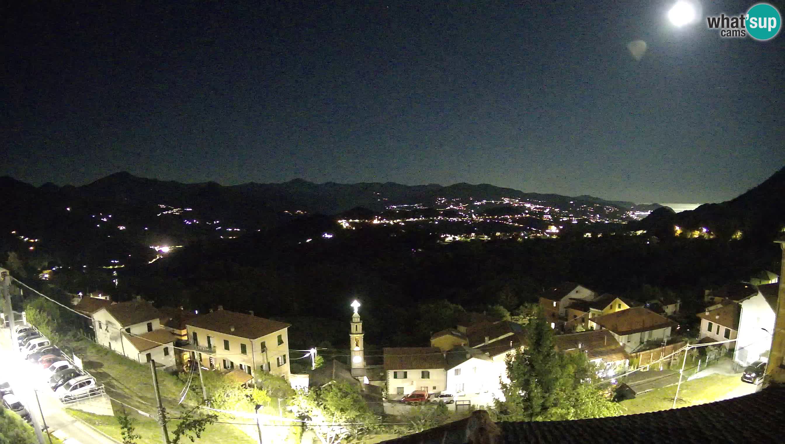 Live Chiavari webcam Villa Oneto