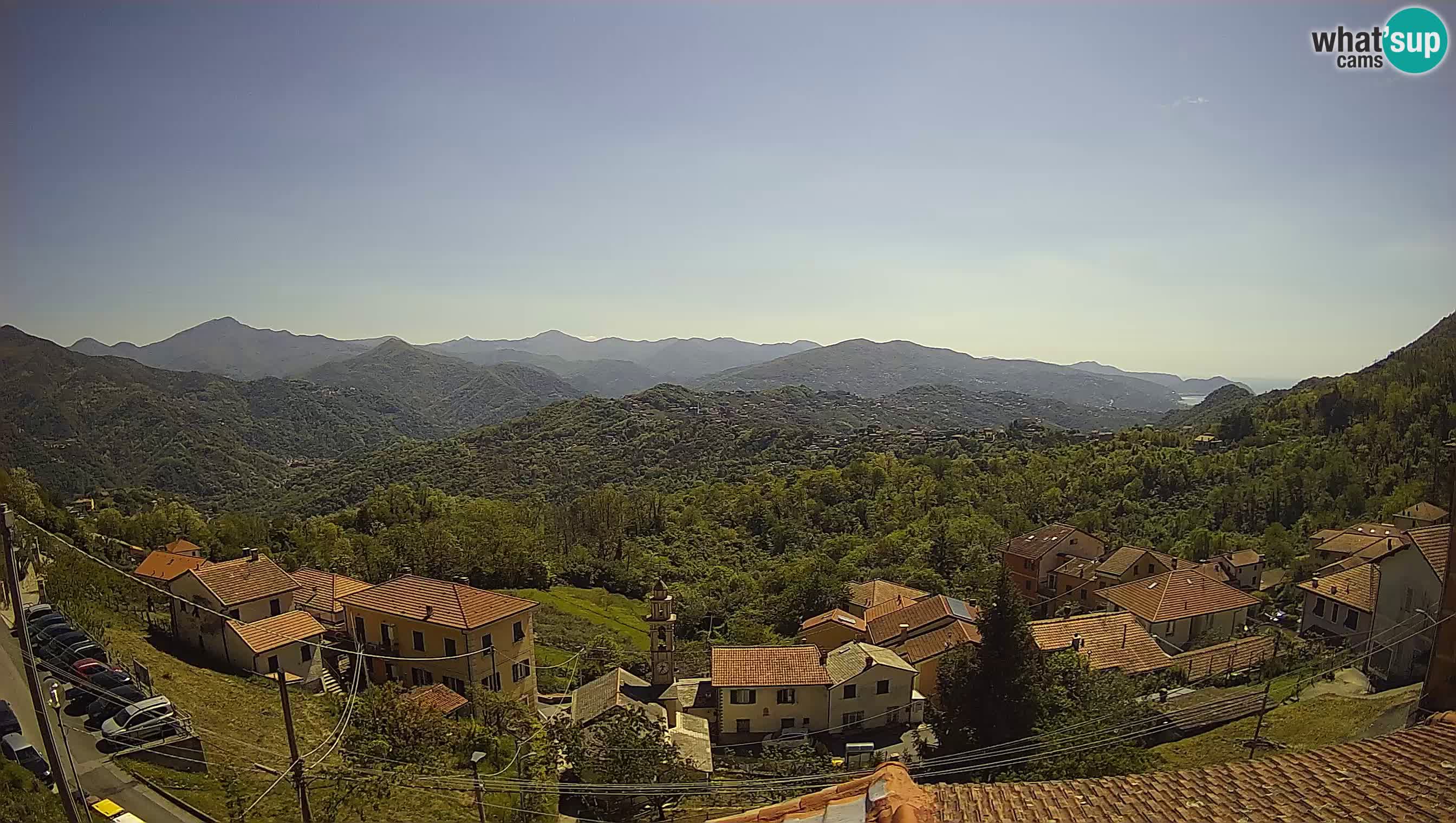 Live webcam Chiavari – Villa Oneto – Leivi