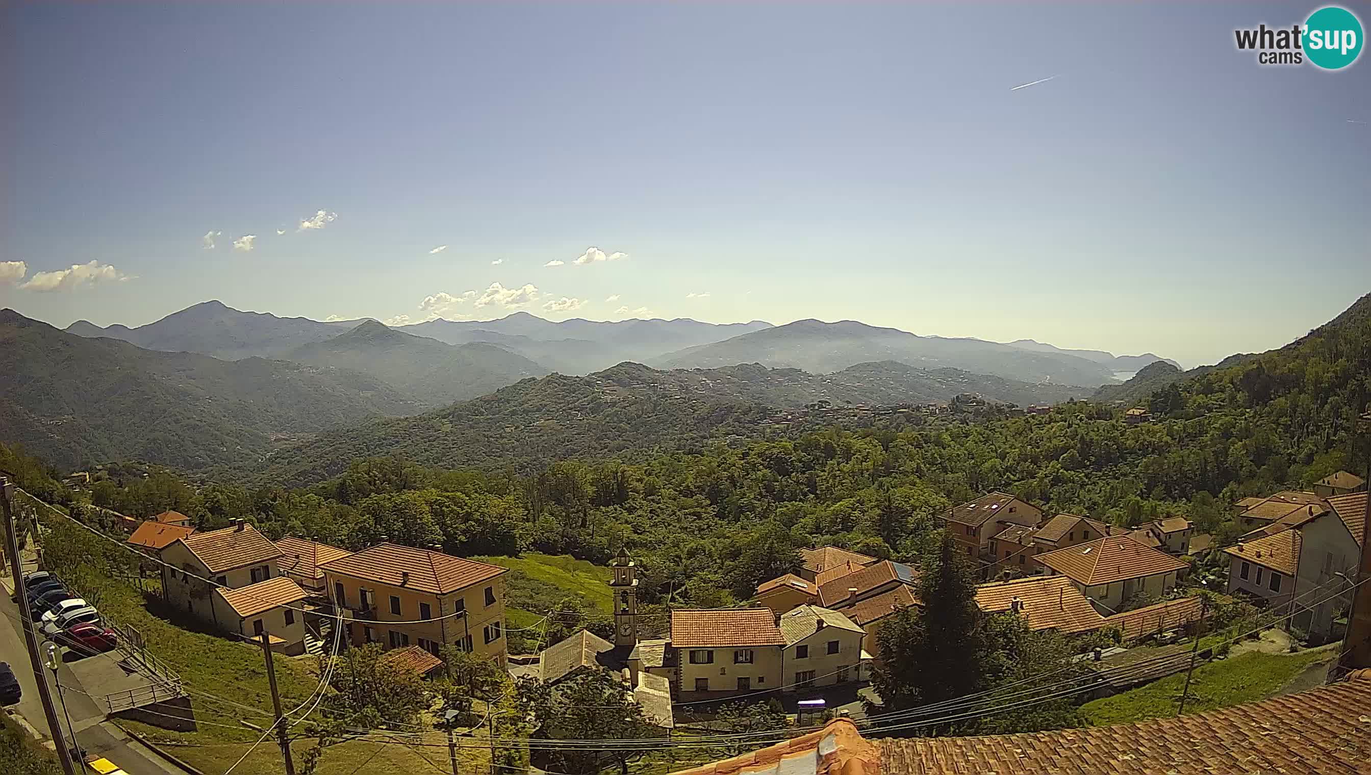 Live webcam Chiavari – Villa Oneto – Leivi