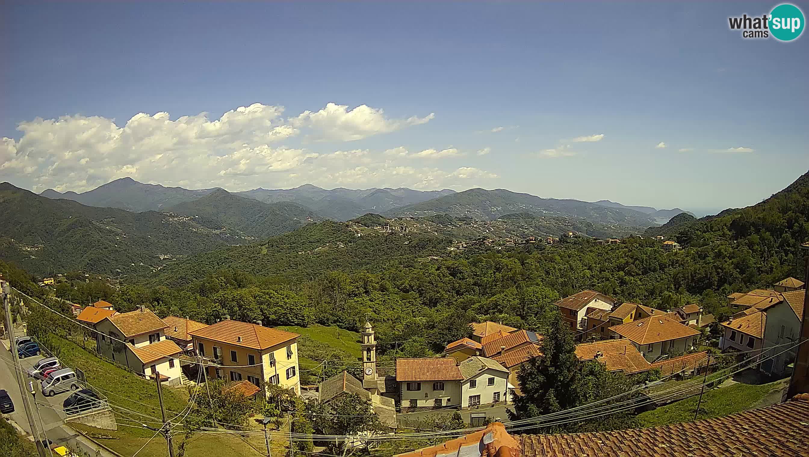 Live webcam Chiavari – Villa Oneto – Leivi