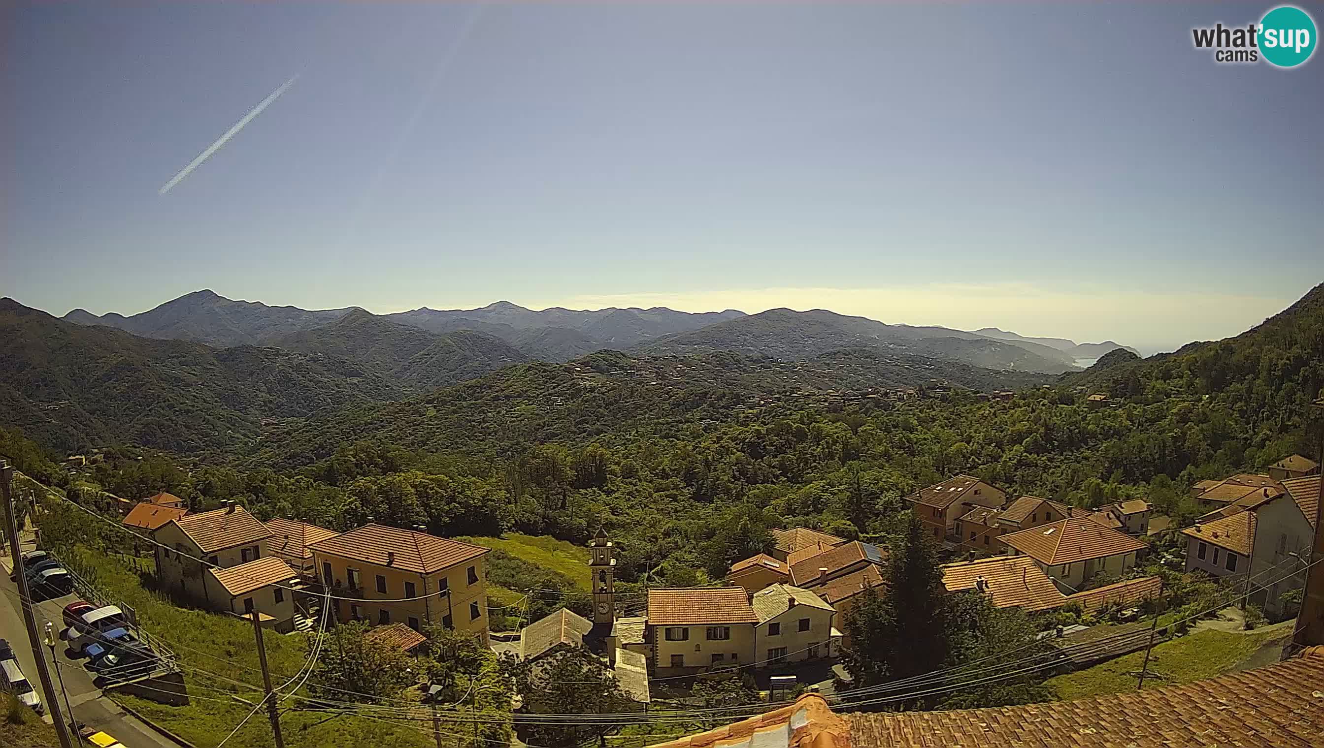 Live webcam Chiavari – Villa Oneto – Leivi