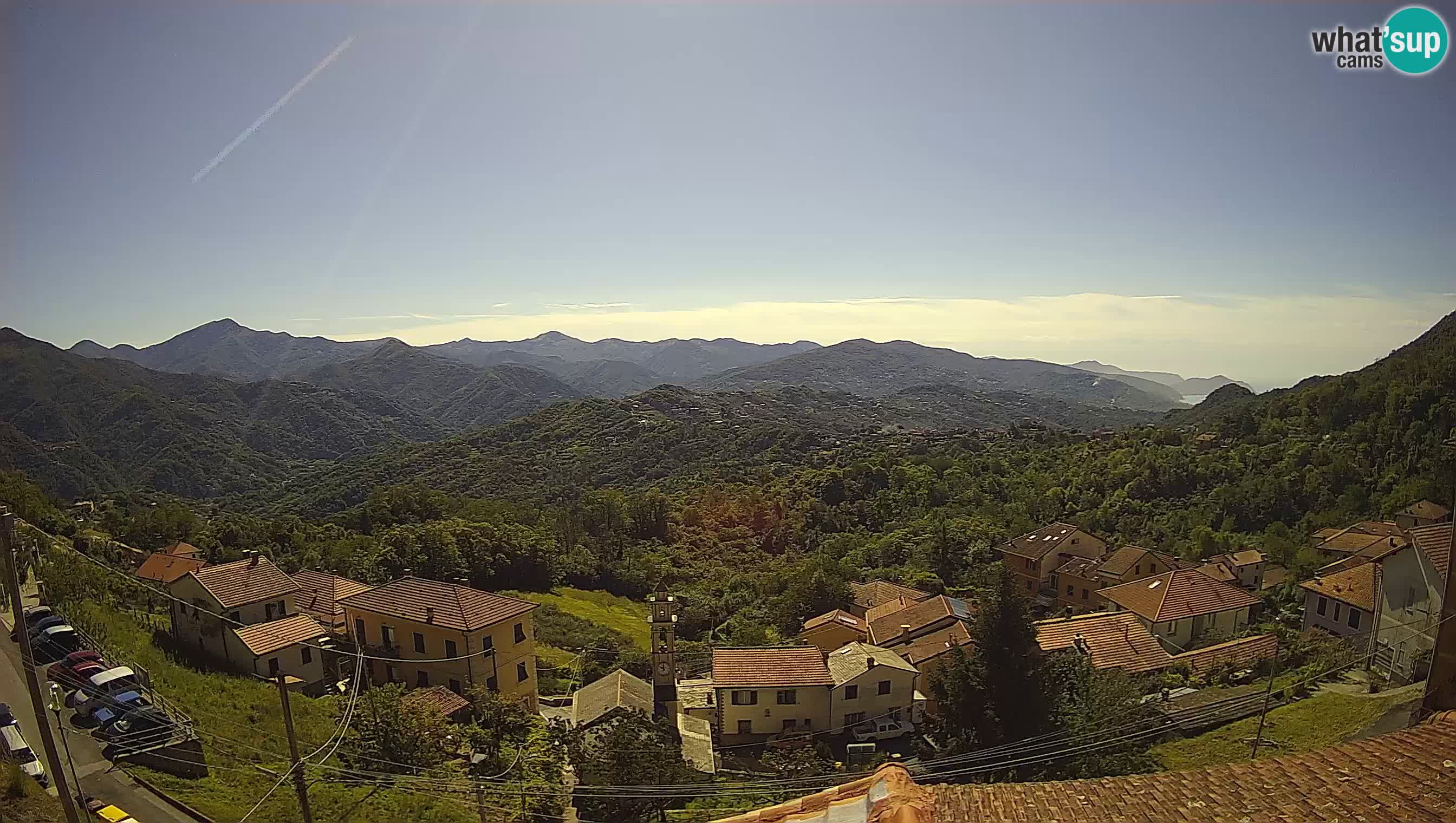 Live webcam Chiavari – Villa Oneto – Leivi