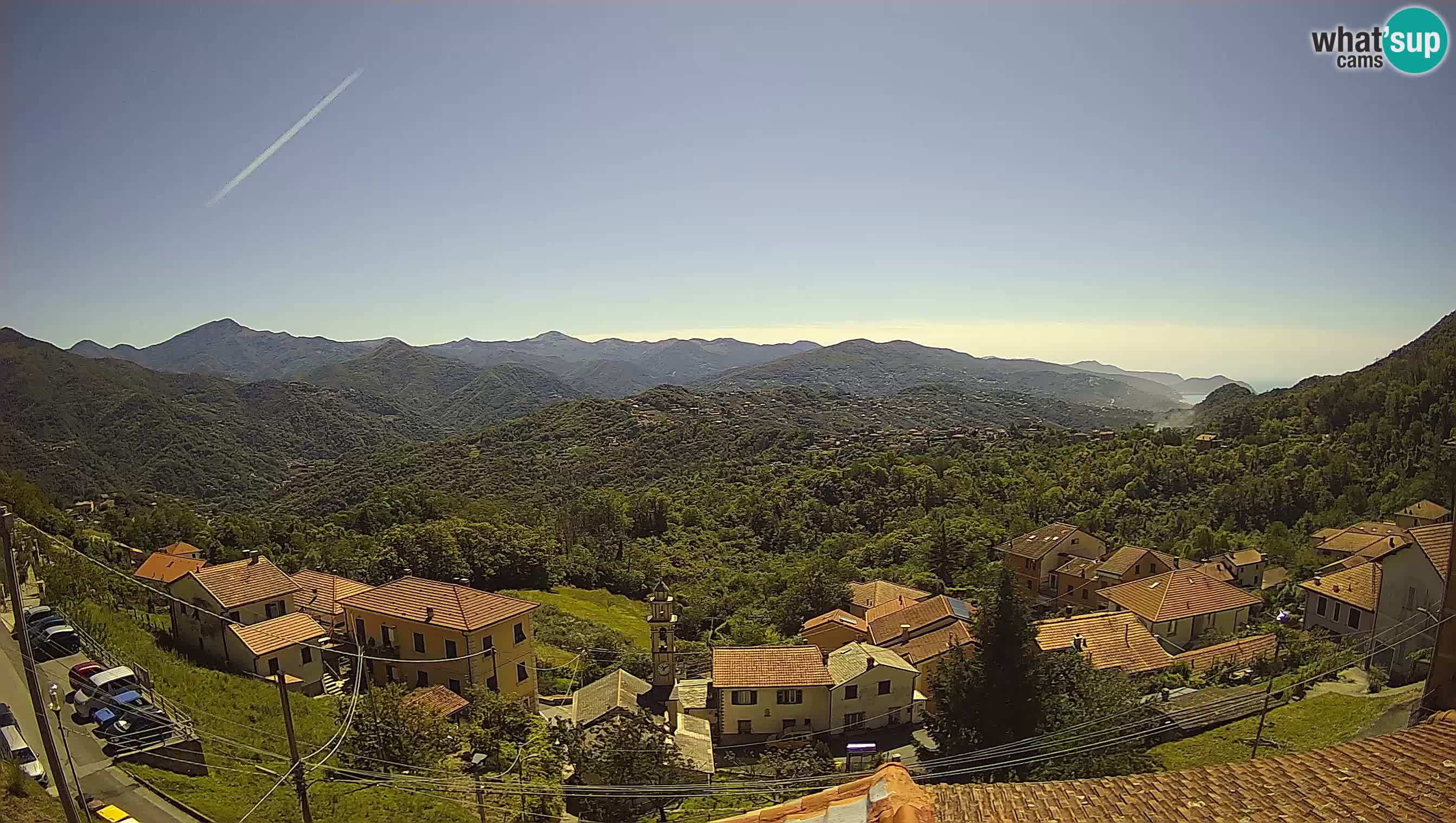 Live webcam Chiavari – Villa Oneto – Leivi