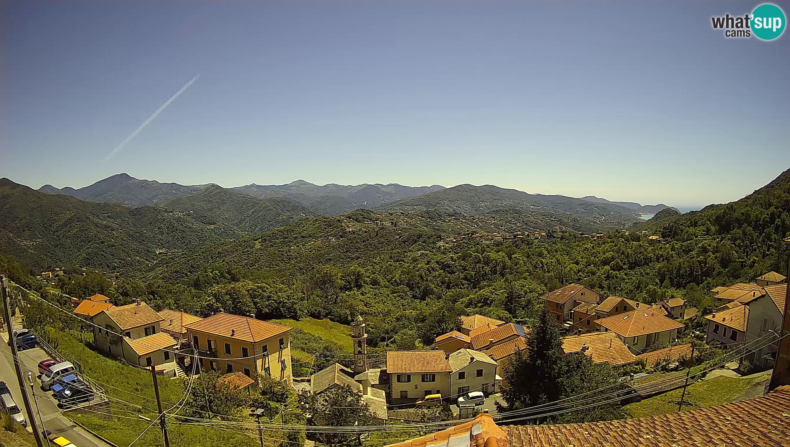 Live webcam Chiavari – Villa Oneto – Leivi