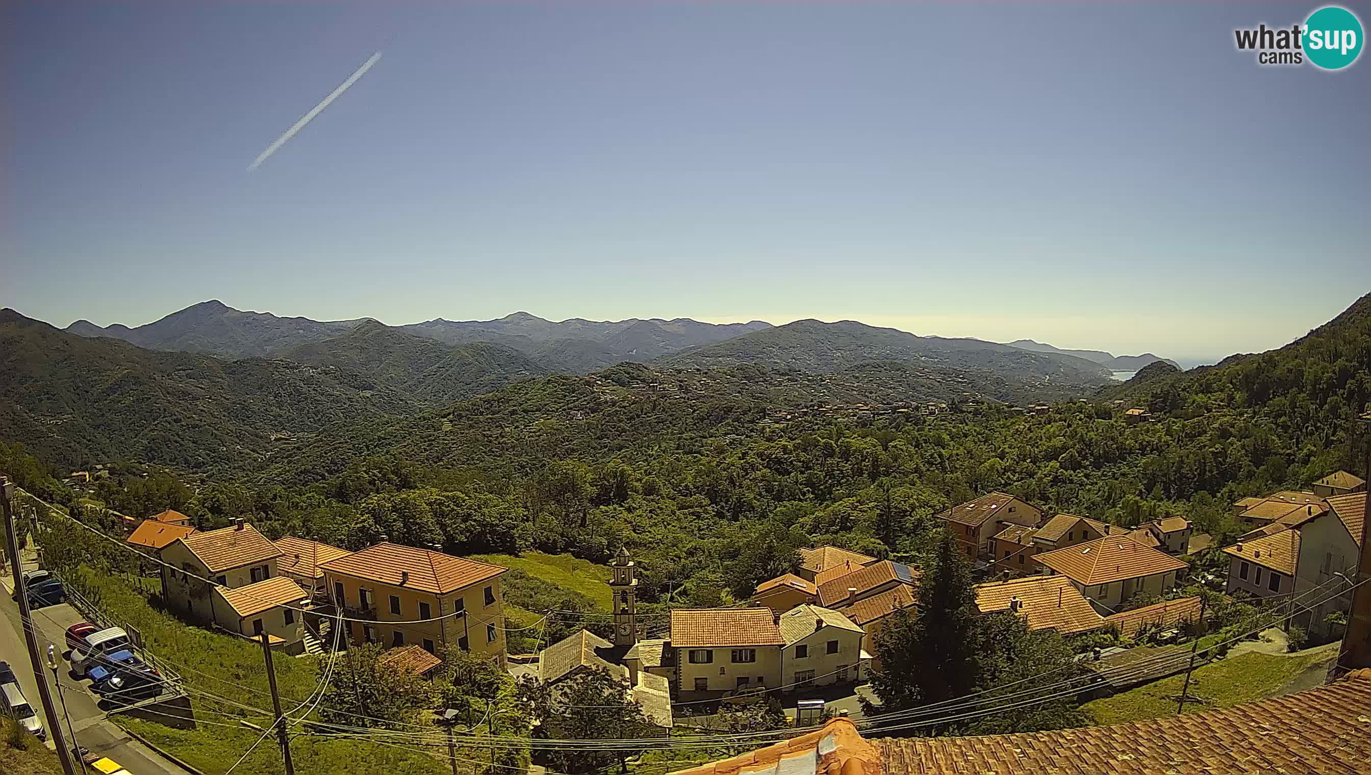 Live webcam Chiavari – Villa Oneto – Leivi