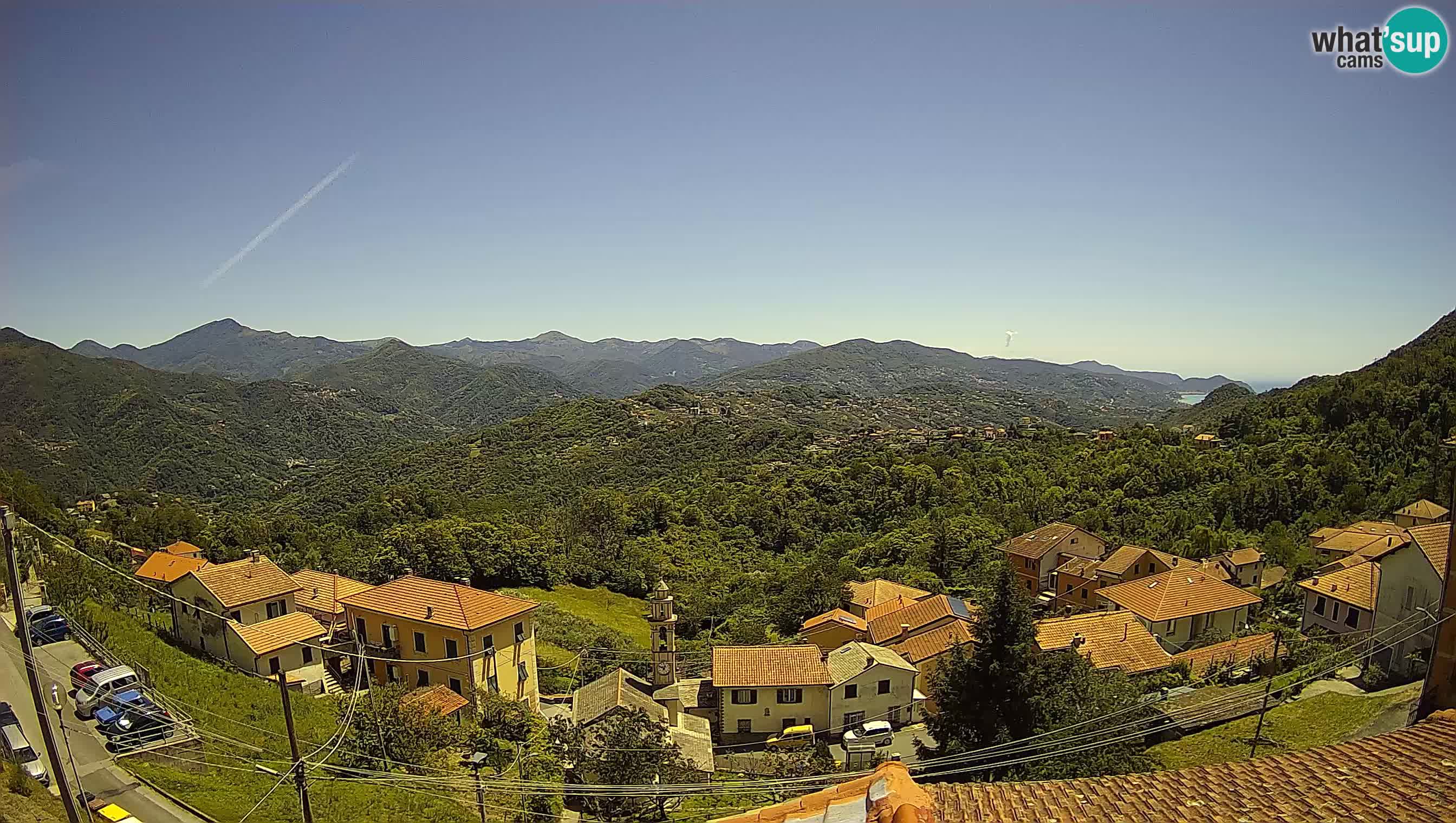 Live Chiavari webcam Villa Oneto