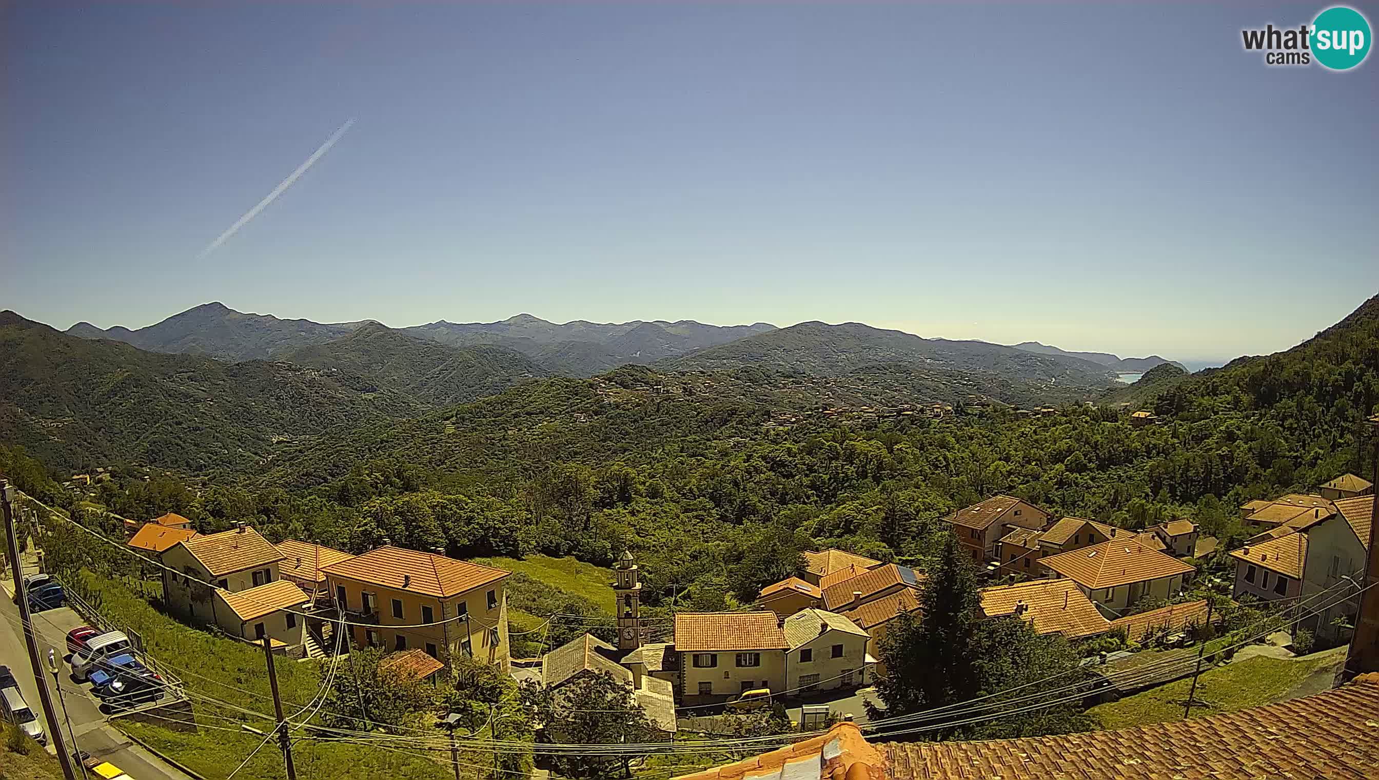 Live webcam Chiavari – Villa Oneto – Leivi