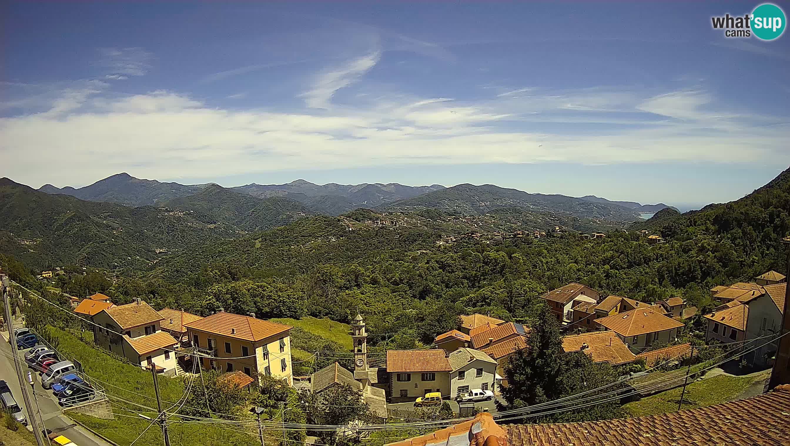 Live webcam Chiavari – Villa Oneto – Leivi
