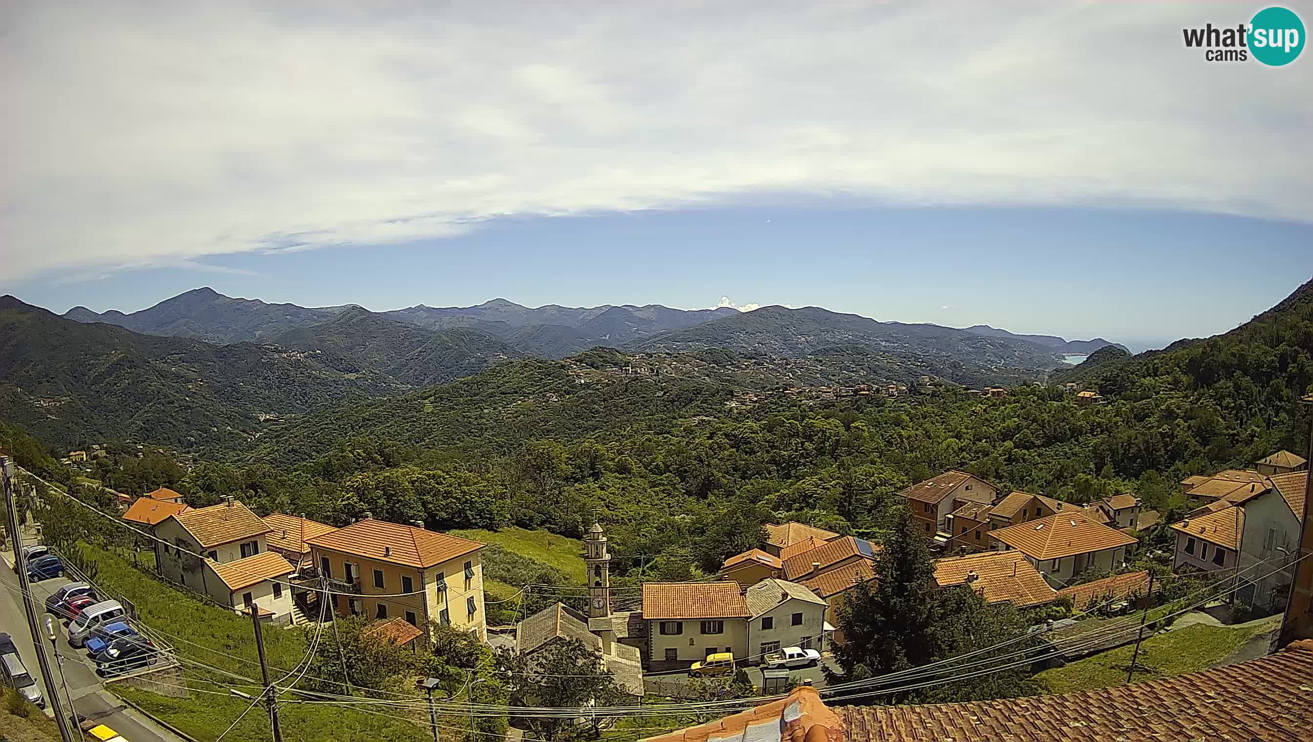 Live webcam Chiavari – Villa Oneto – Leivi