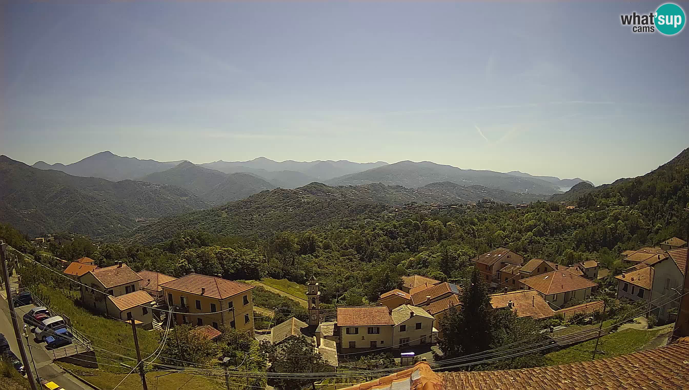 Live webcam Chiavari – Villa Oneto – Leivi