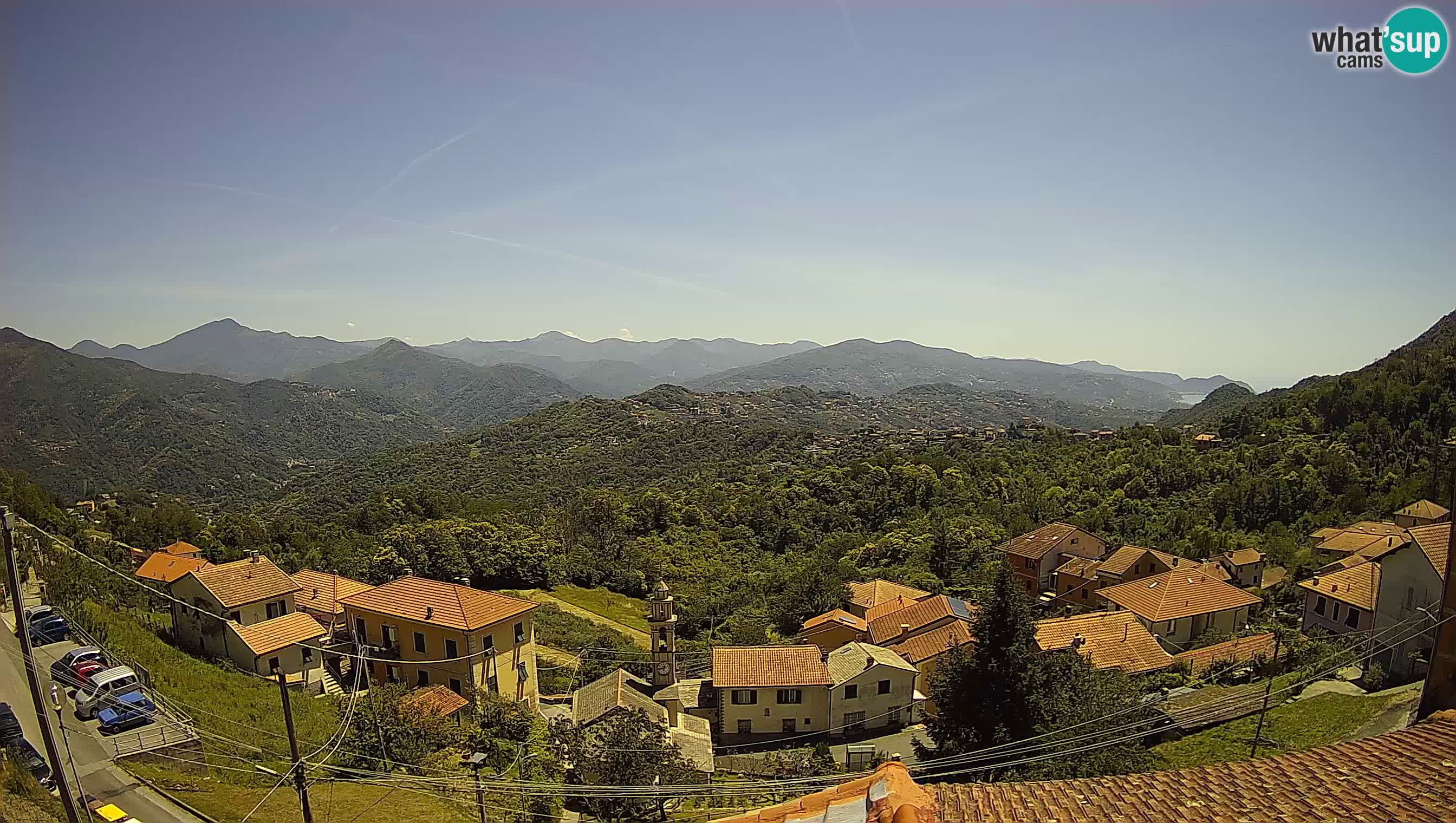 Live webcam Chiavari – Villa Oneto – Leivi
