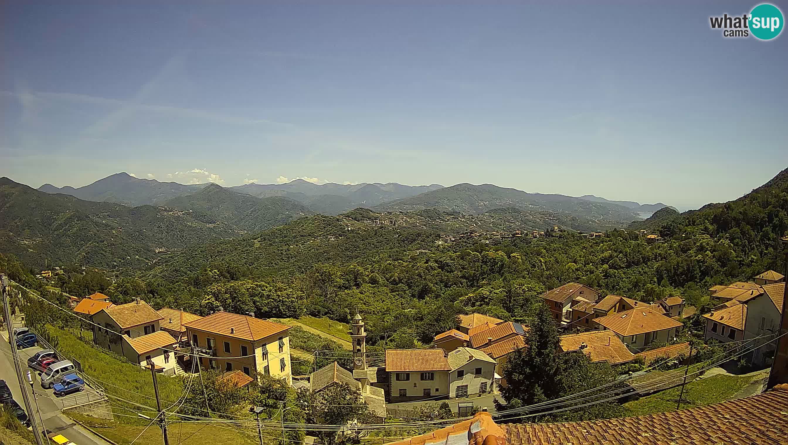Live webcam Chiavari – Villa Oneto – Leivi