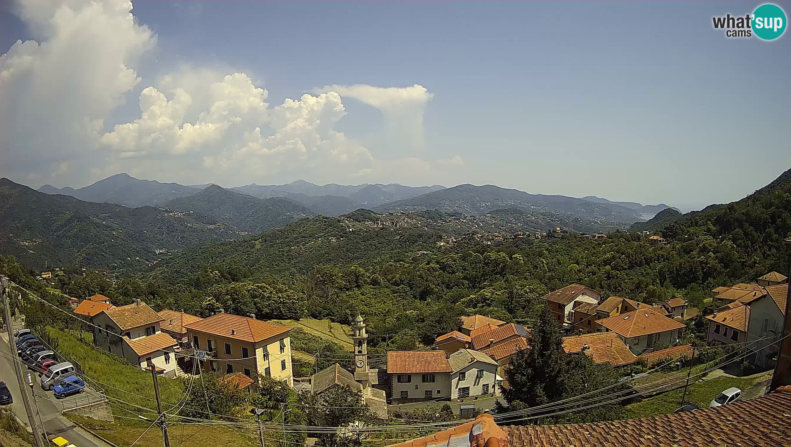 Live webcam Chiavari – Villa Oneto – Leivi