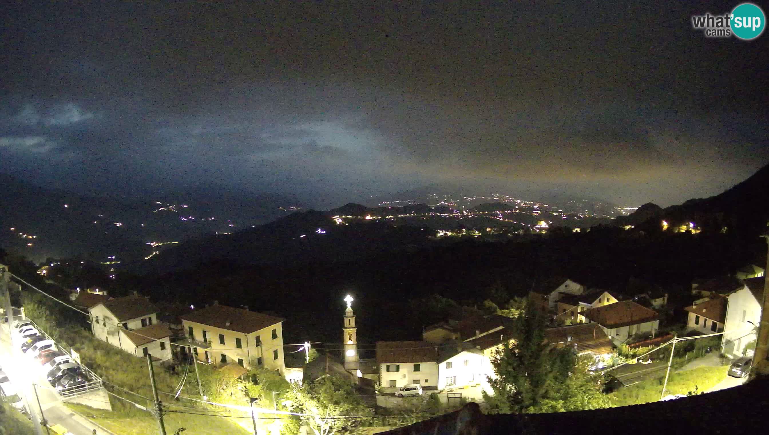 Live webcam Chiavari – Villa Oneto – Leivi
