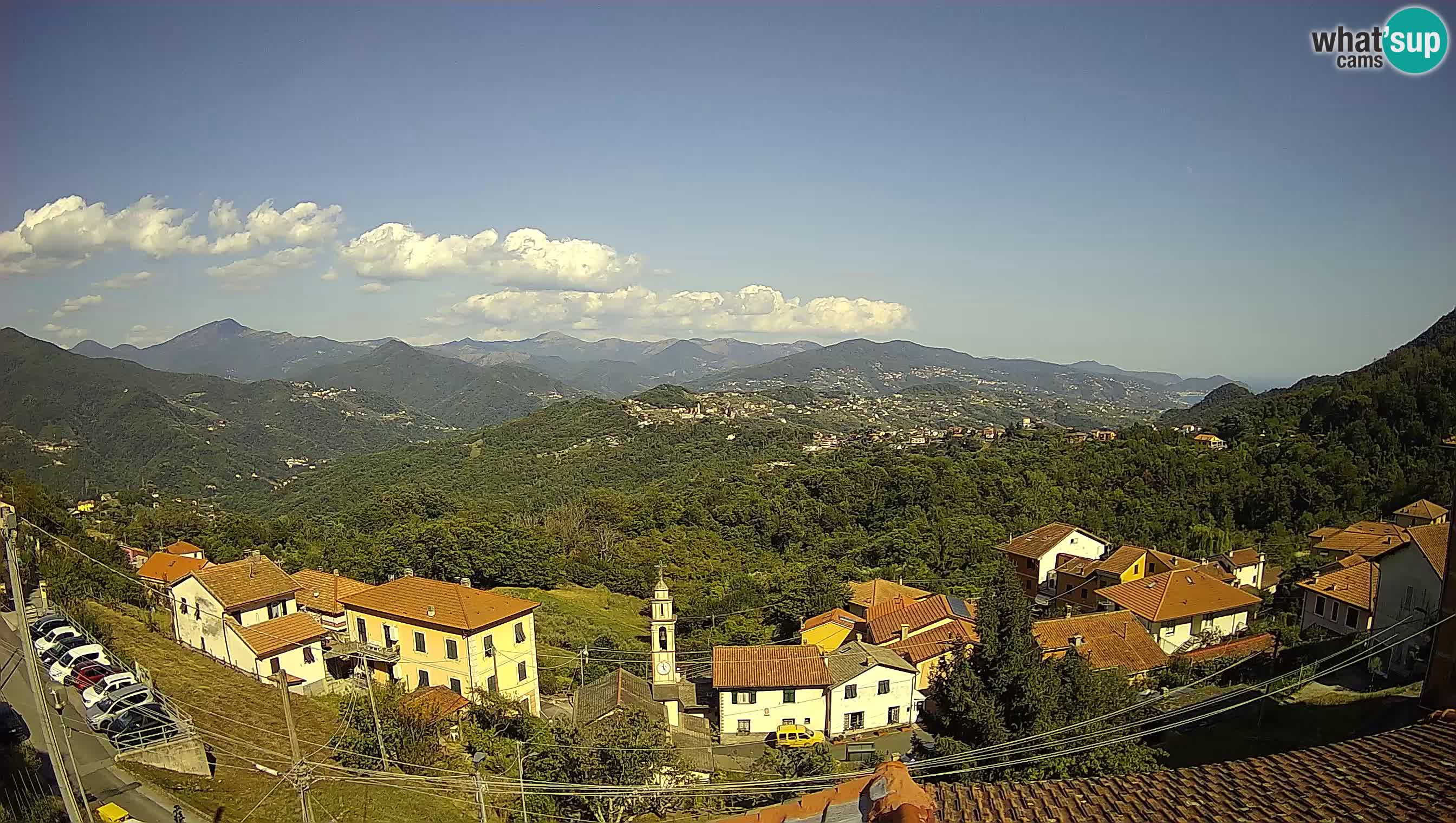 Live webcam Chiavari – Villa Oneto – Leivi