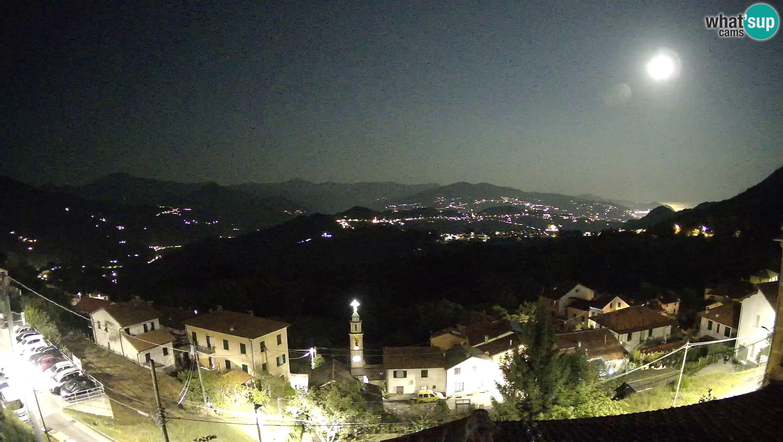 Live webcam Chiavari – Villa Oneto – Leivi