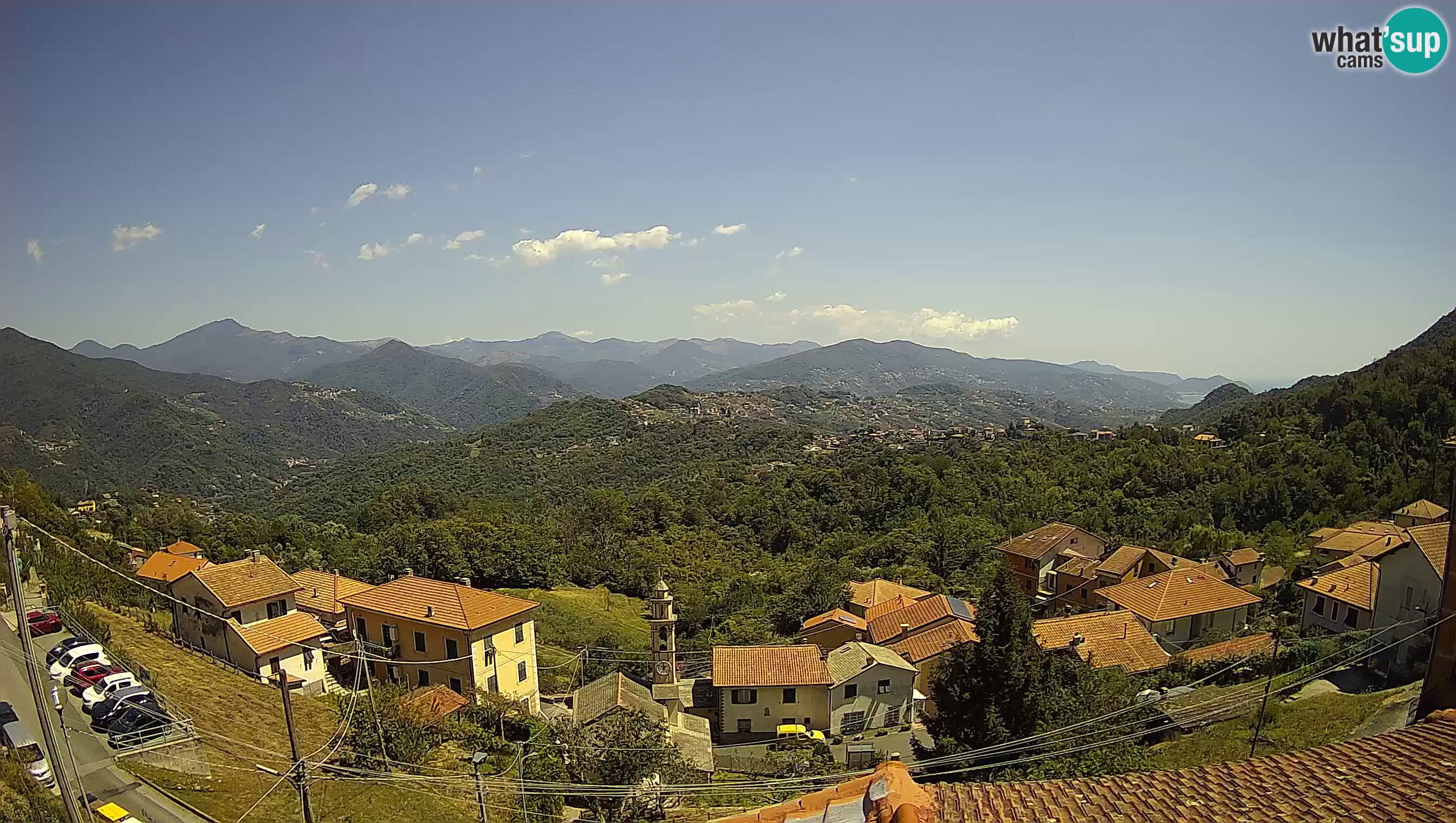 Live webcam Chiavari – Villa Oneto – Leivi