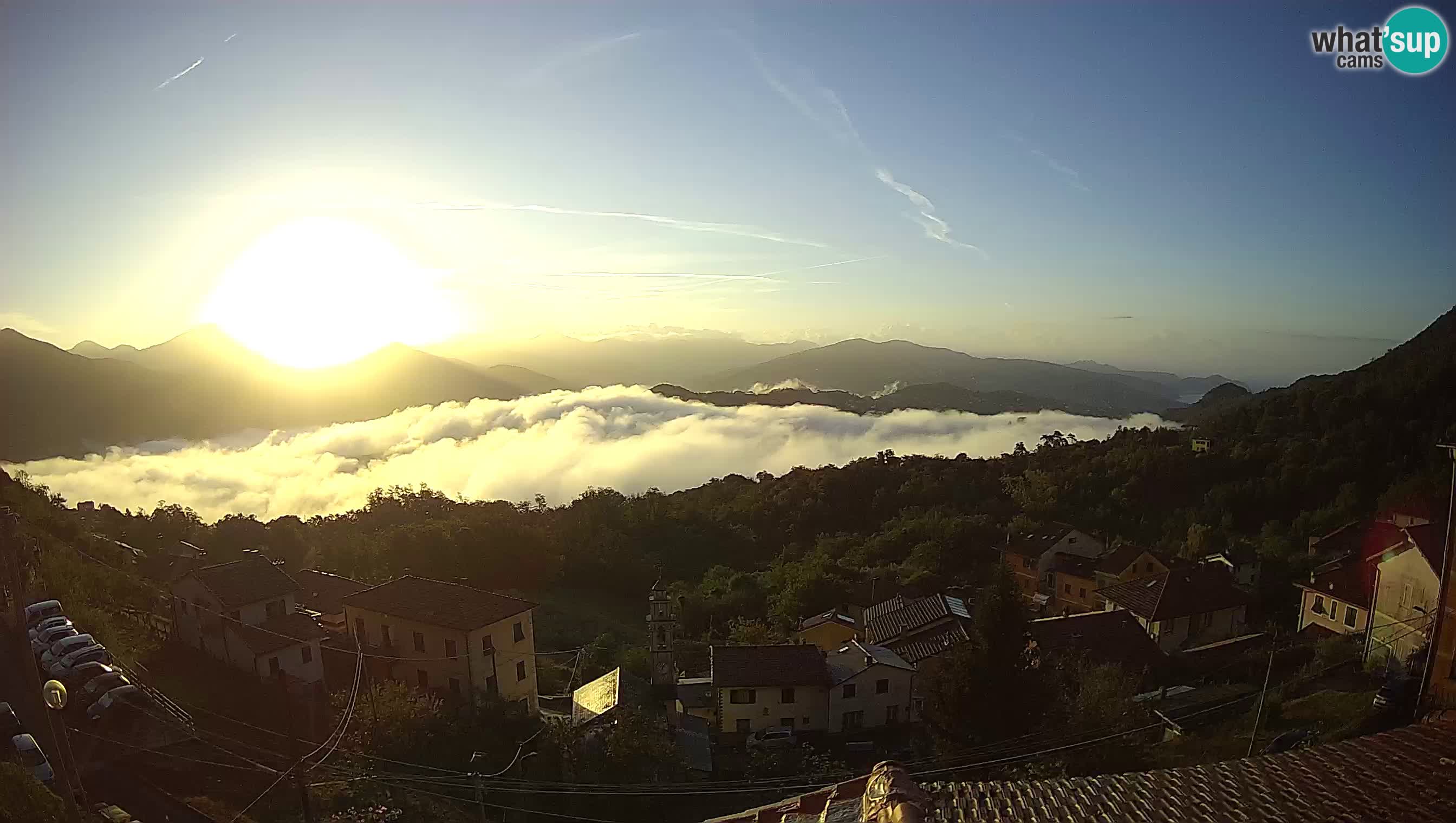 Live webcam Chiavari – Villa Oneto – Leivi