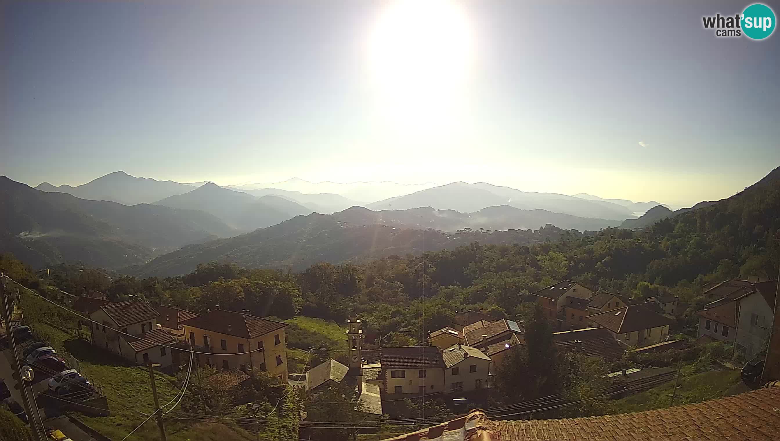 Live webcam Chiavari – Villa Oneto – Leivi
