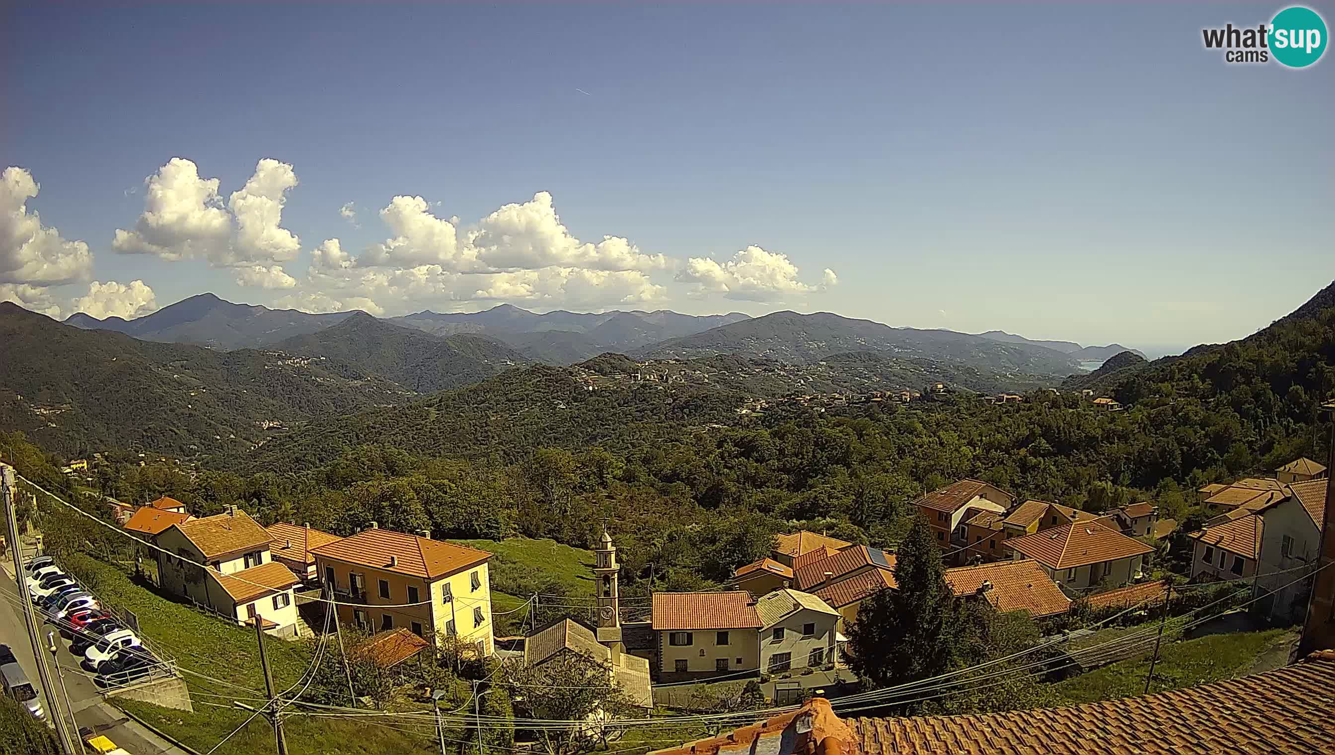 Live webcam Chiavari – Villa Oneto – Leivi