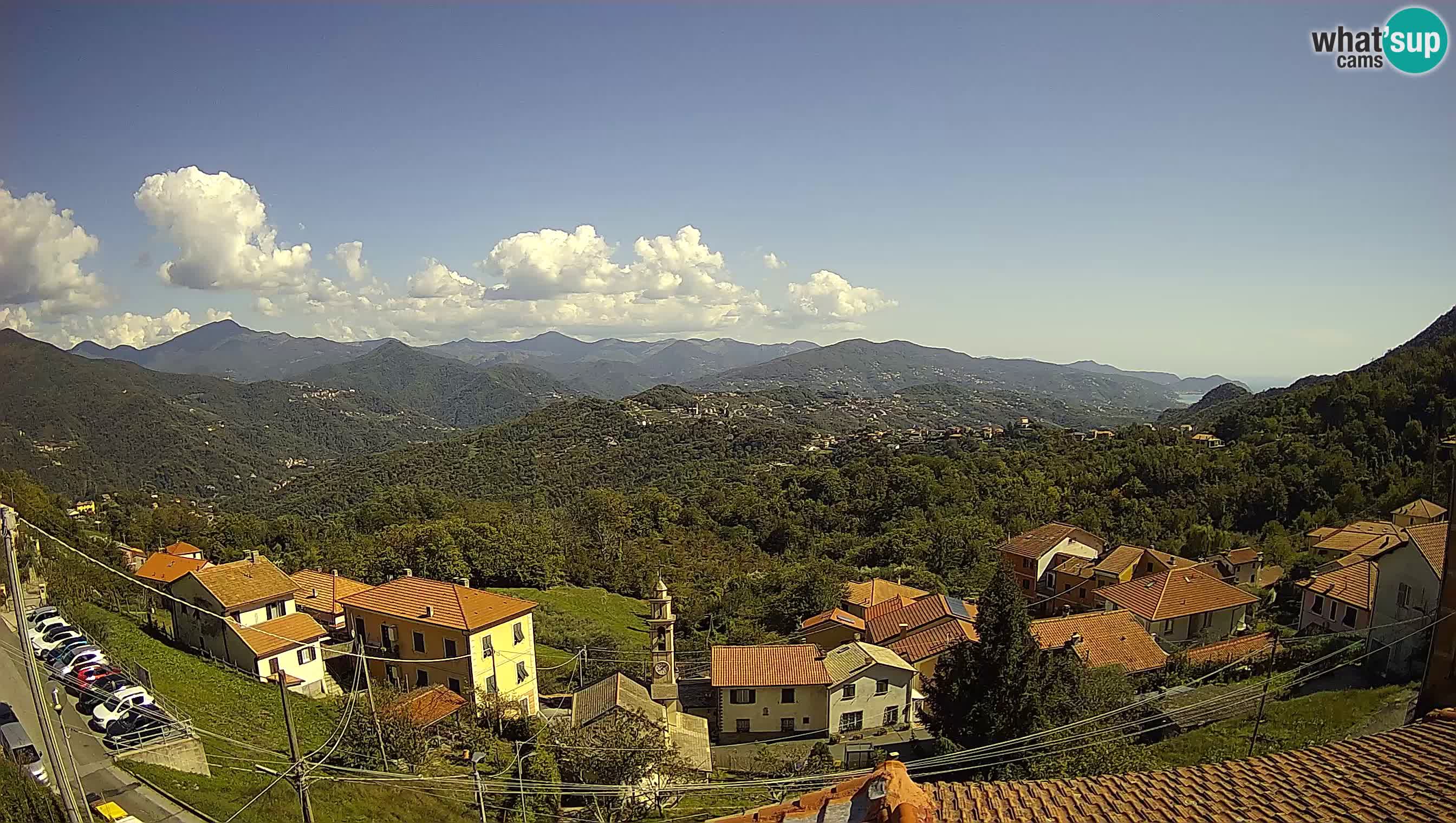 Live webcam Chiavari – Villa Oneto – Leivi