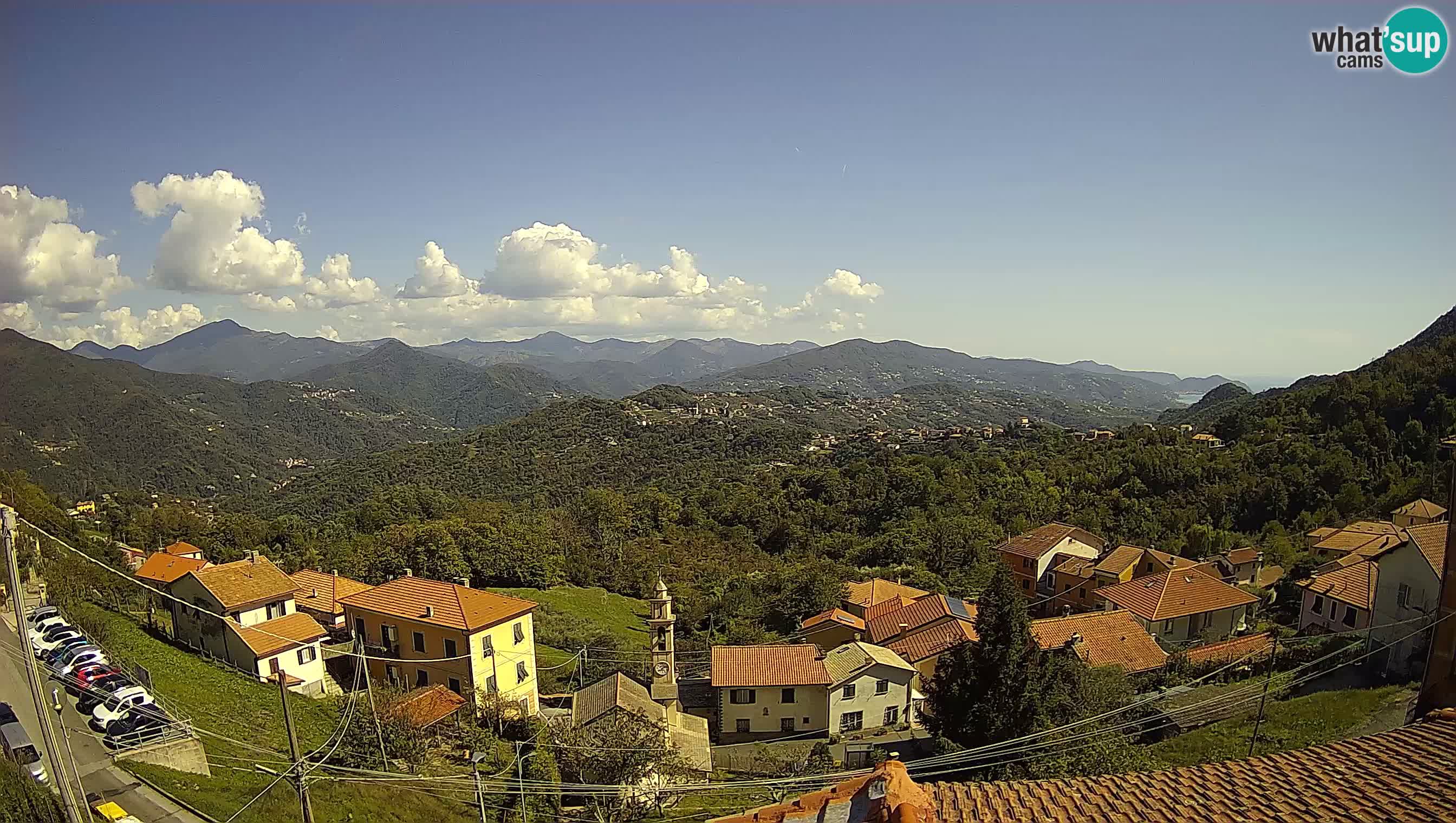 Live webcam Chiavari – Villa Oneto – Leivi