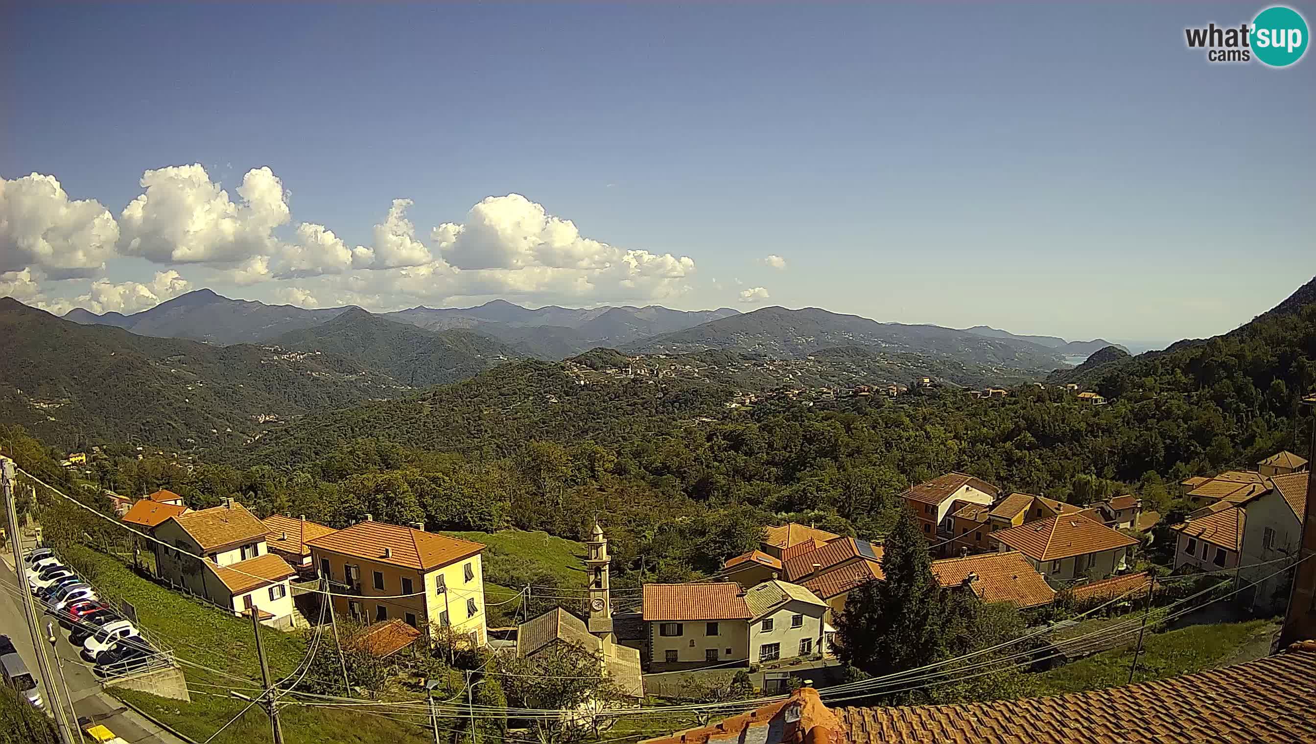Live webcam Chiavari – Villa Oneto – Leivi