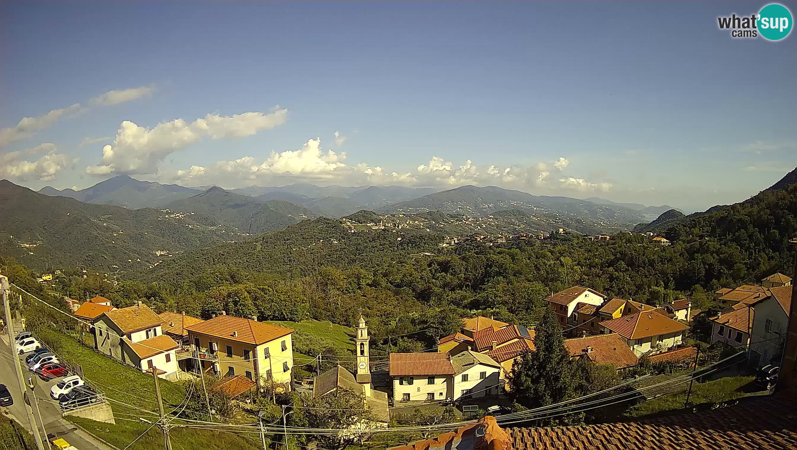 Live webcam Chiavari – Villa Oneto – Leivi